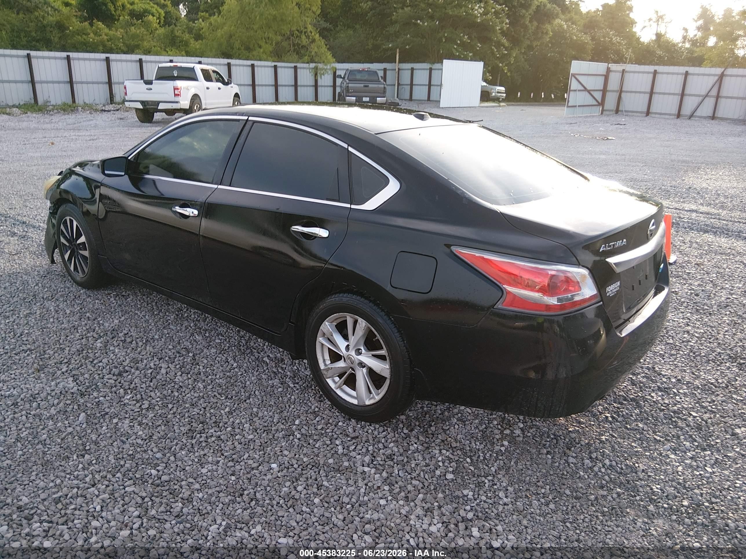2014 Nissan Altima 2.5 Sv Black vin: 1N4AL3APXEN210033