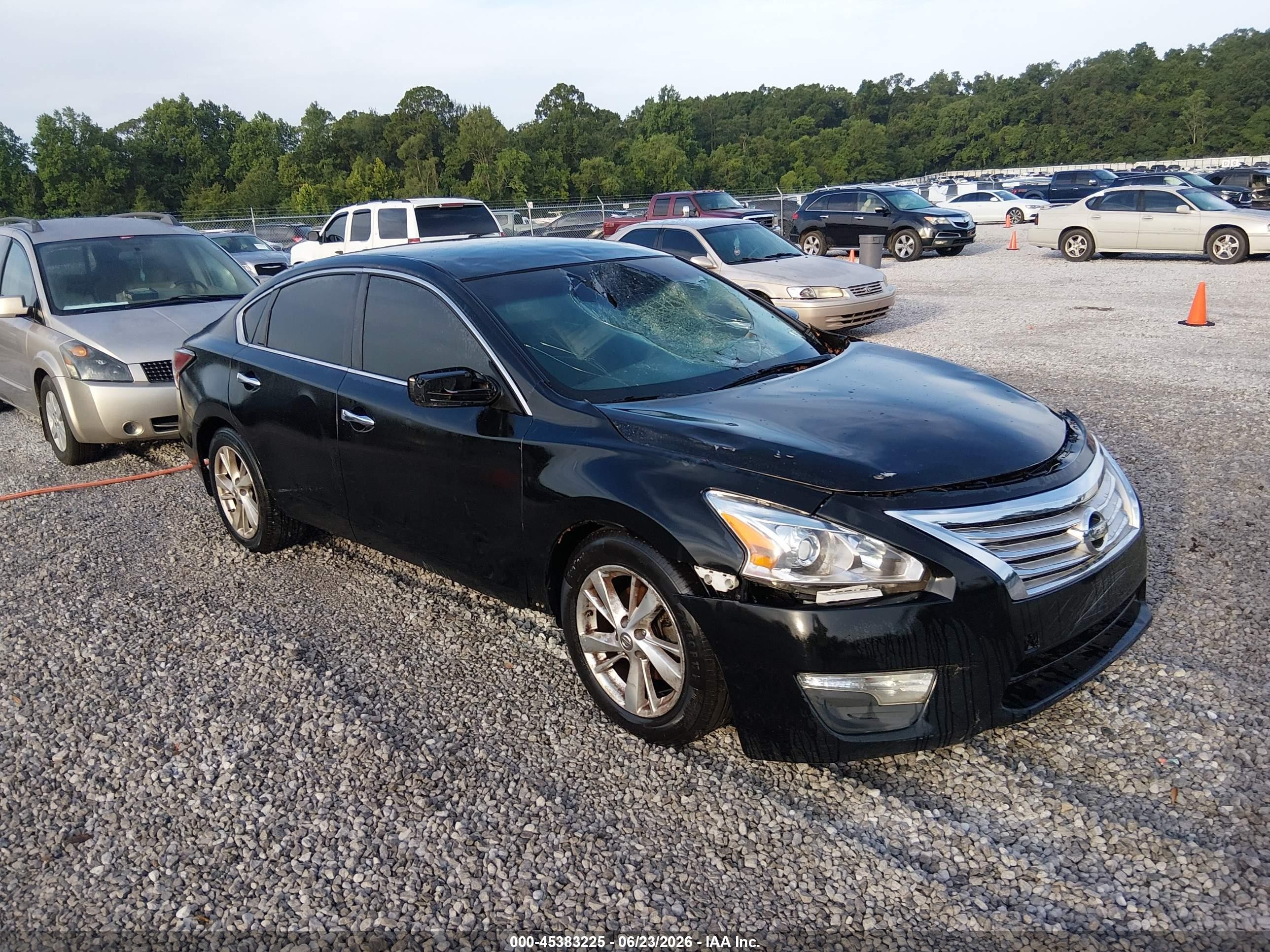 2014 Nissan Altima 2.5 Sv Black vin: 1N4AL3APXEN210033