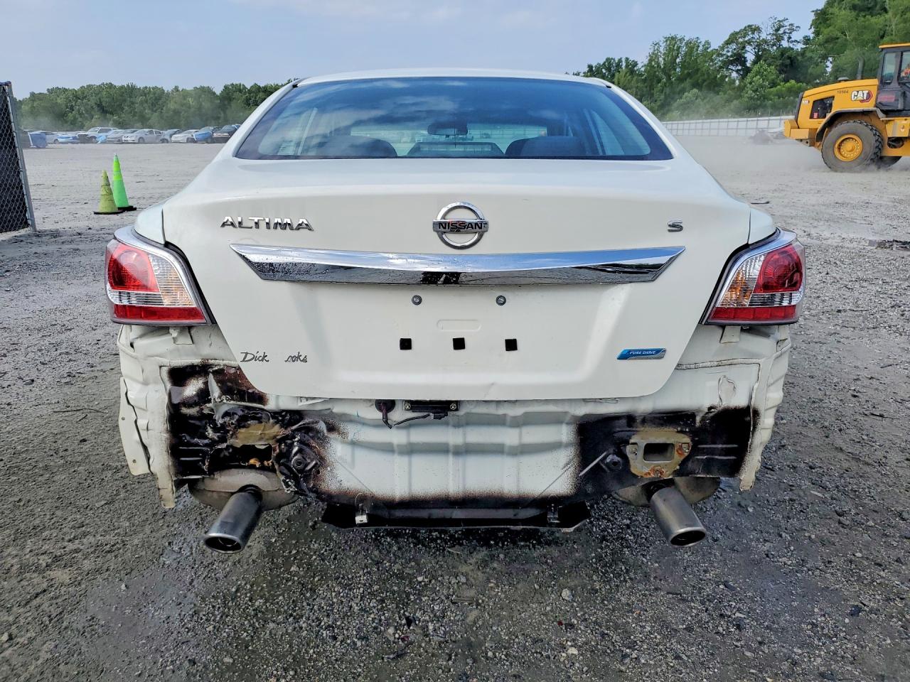 2014 Nissan Altima 2.5 White vin: 1N4AL3APXEN214020