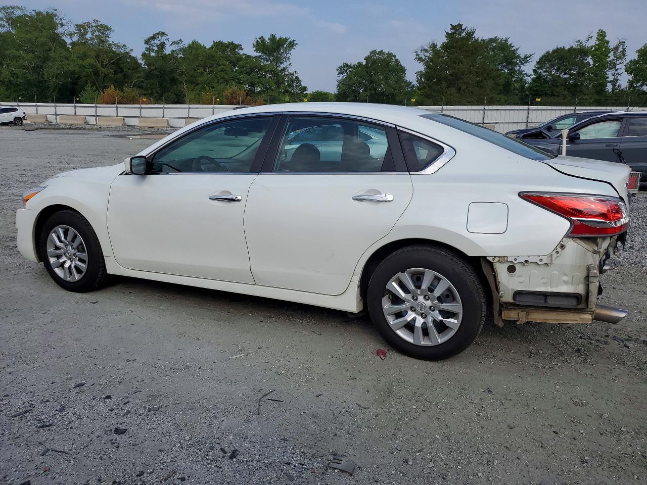 2014 Nissan Altima 2.5 White vin: 1N4AL3APXEN214020