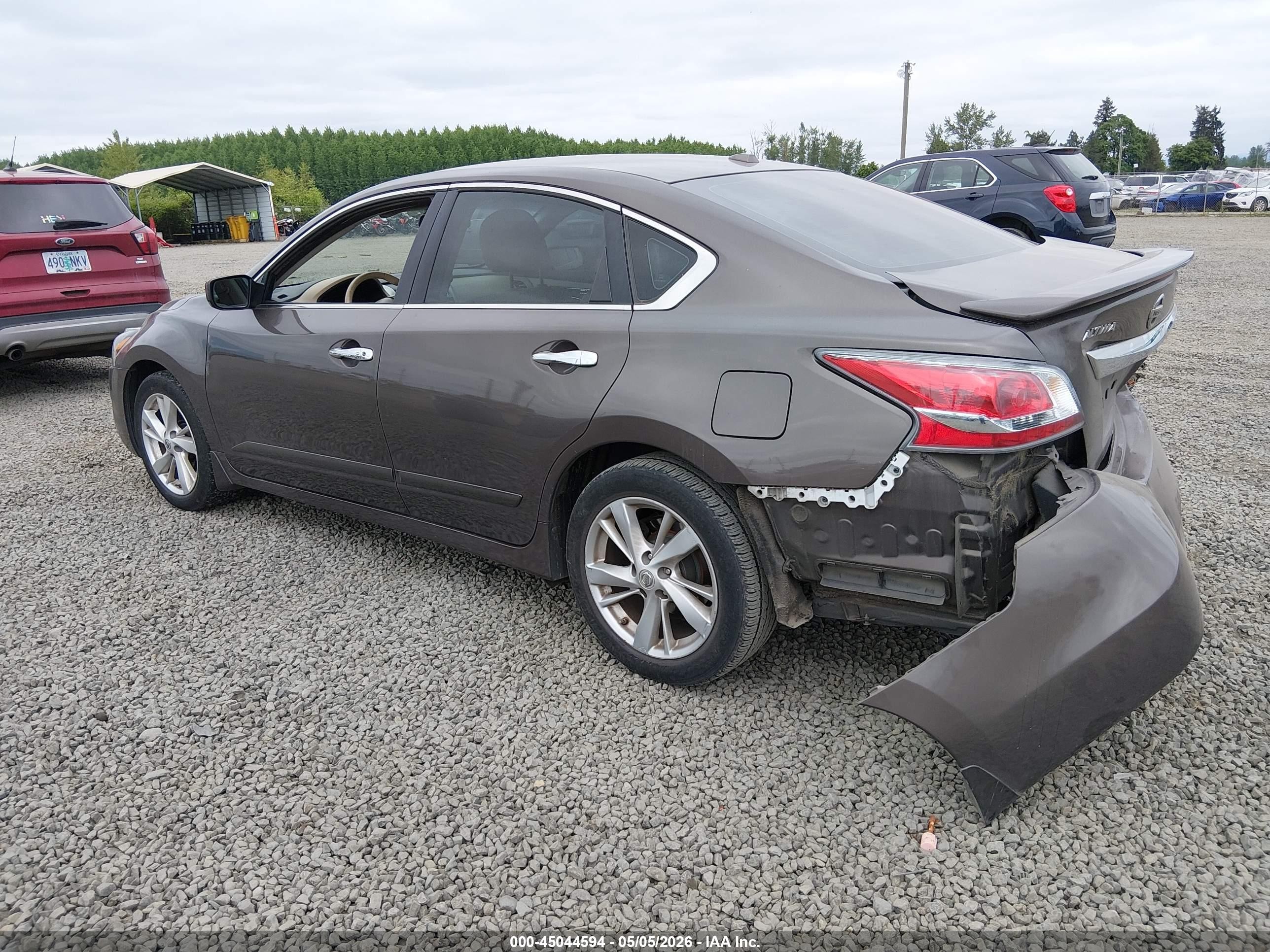 2014 Nissan Altima 2.5 Sv Коричневый vin: 1N4AL3APXEN215734