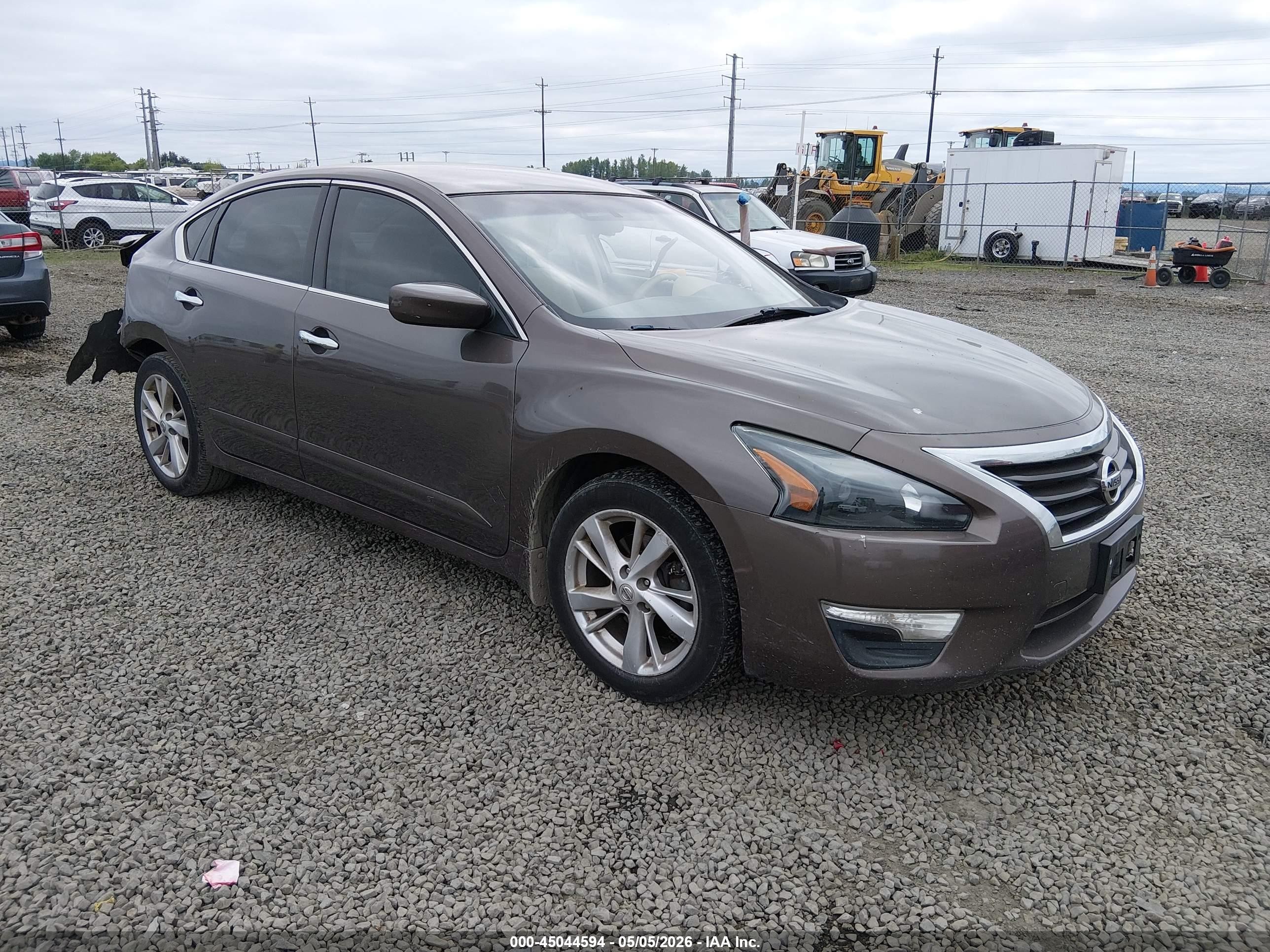2014 Nissan Altima 2.5 Sv Brown vin: 1N4AL3APXEN215734