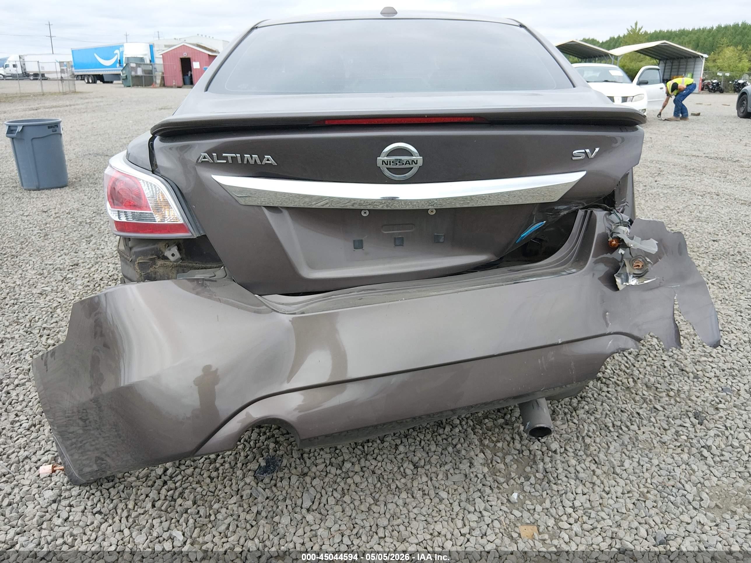 2014 Nissan Altima 2.5 Sv Коричневый vin: 1N4AL3APXEN215734