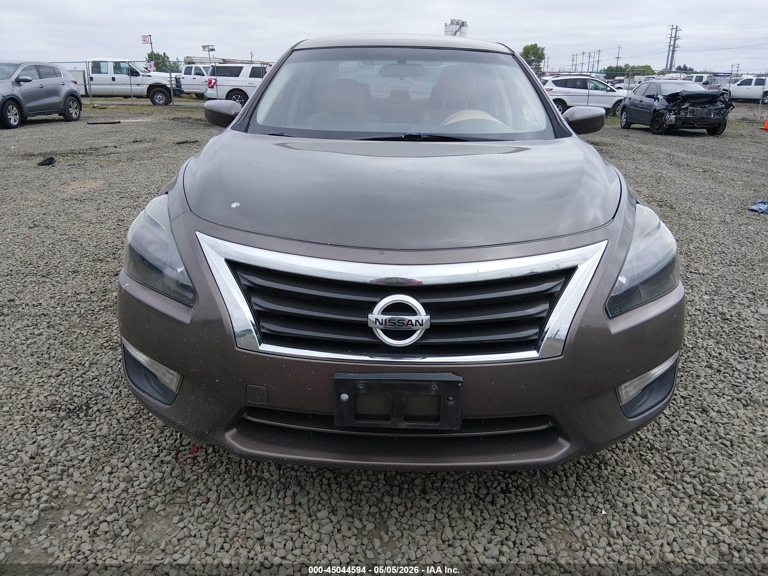 2014 Nissan Altima 2.5 Sv Коричневый vin: 1N4AL3APXEN215734