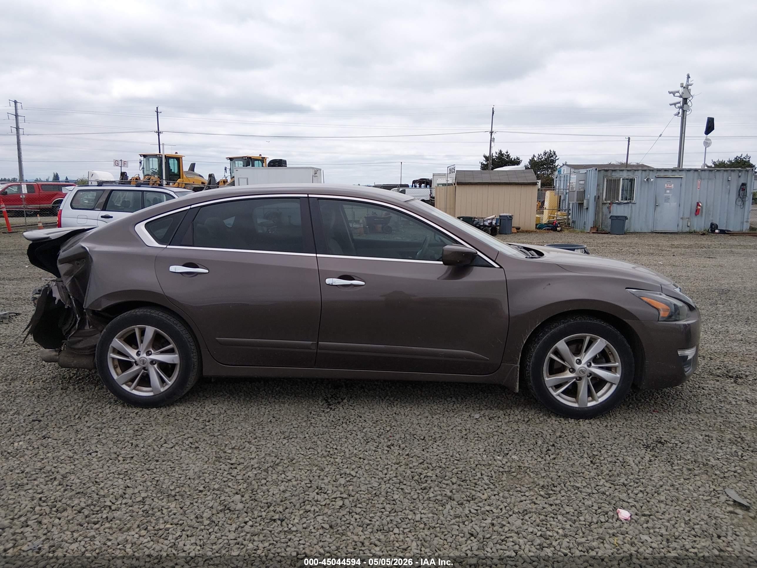 2014 Nissan Altima 2.5 Sv Коричневый vin: 1N4AL3APXEN215734