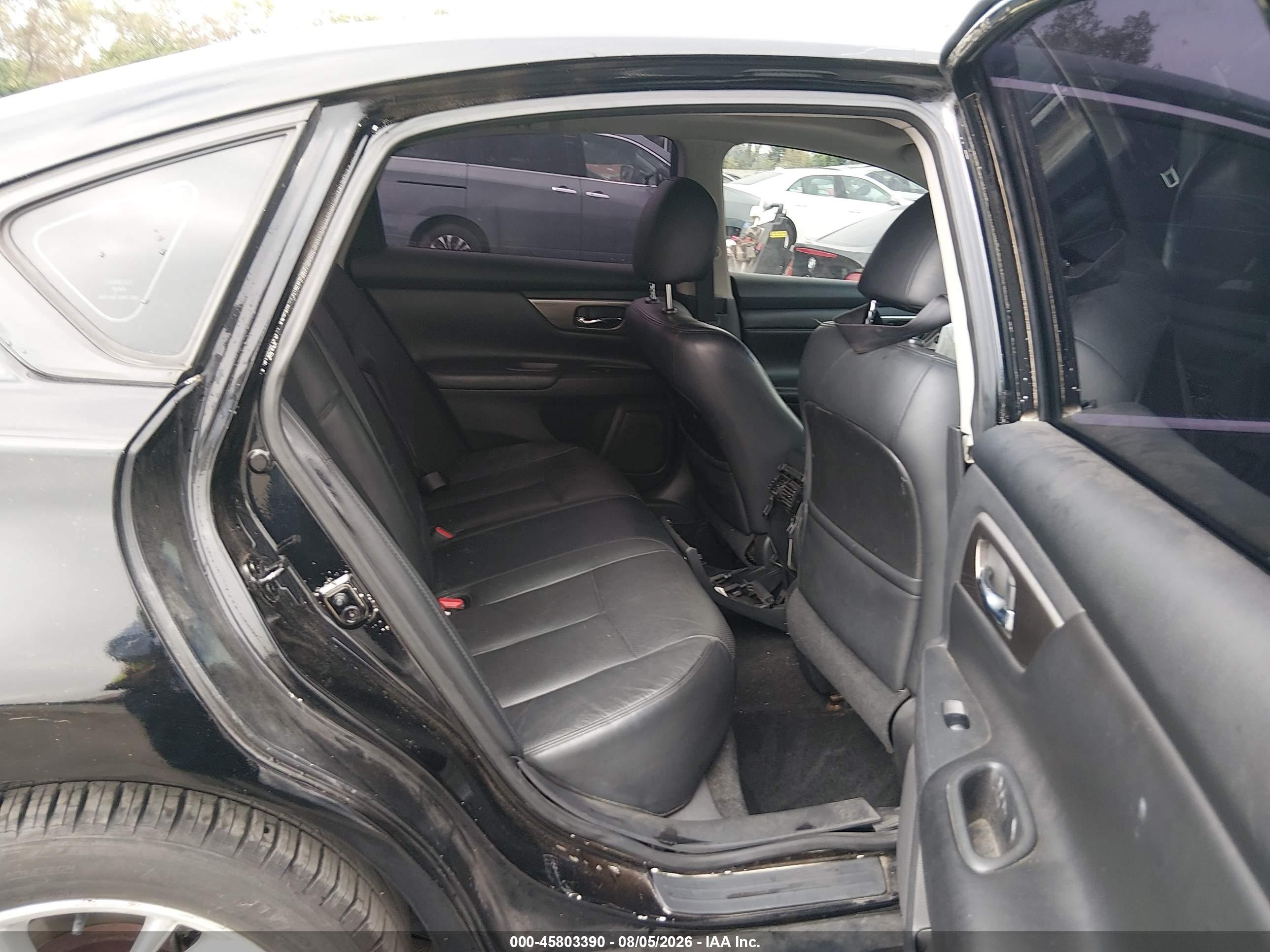 2014 Nissan Altima 2.5 Sl Black vin: 1N4AL3APXEN226412