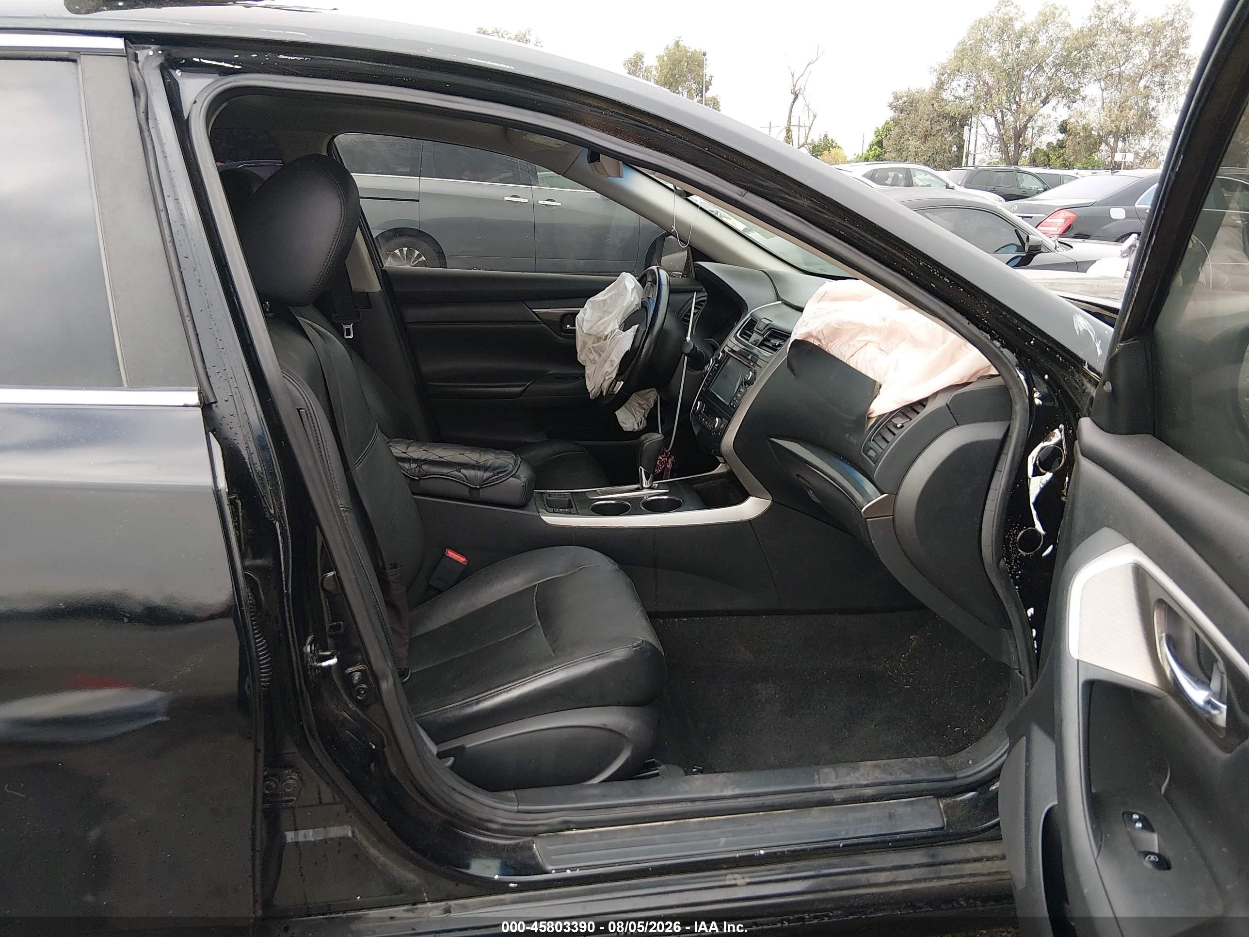 2014 Nissan Altima 2.5 Sl Black vin: 1N4AL3APXEN226412