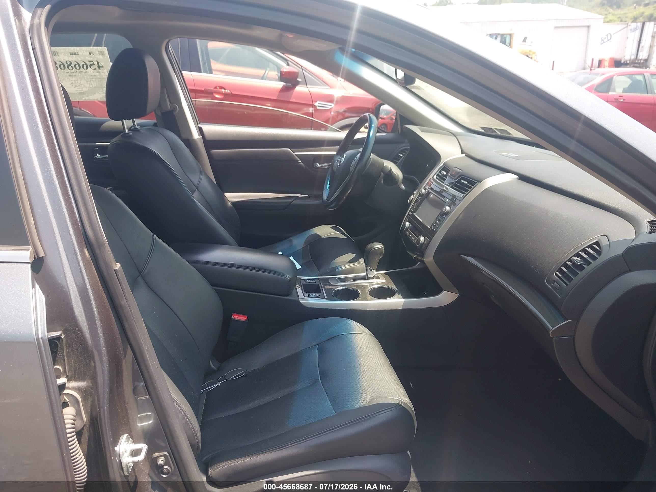 2014 Nissan Altima 2.5 Sl Gray vin: 1N4AL3APXEN226619
