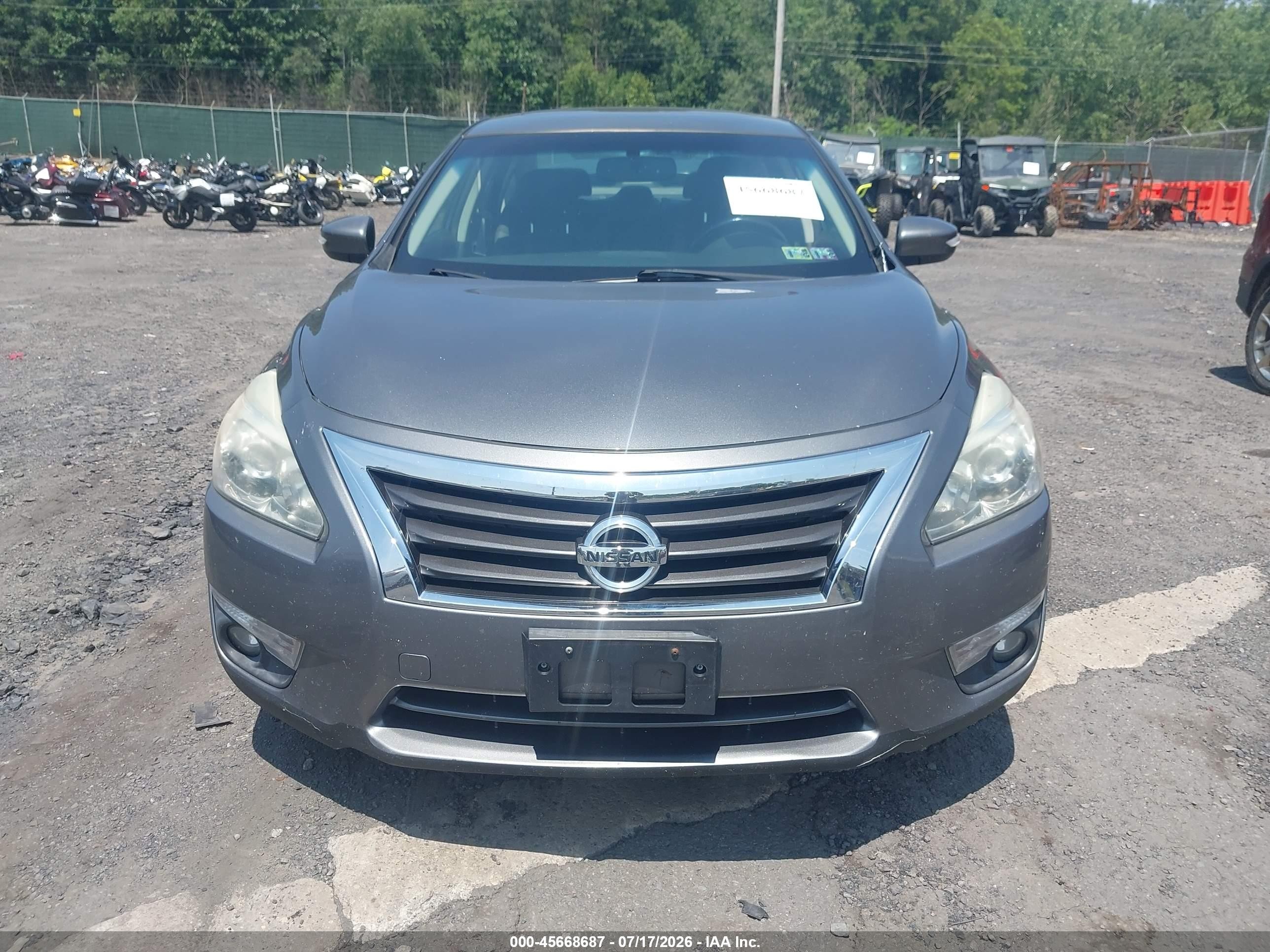 2014 Nissan Altima 2.5 Sl Gray vin: 1N4AL3APXEN226619