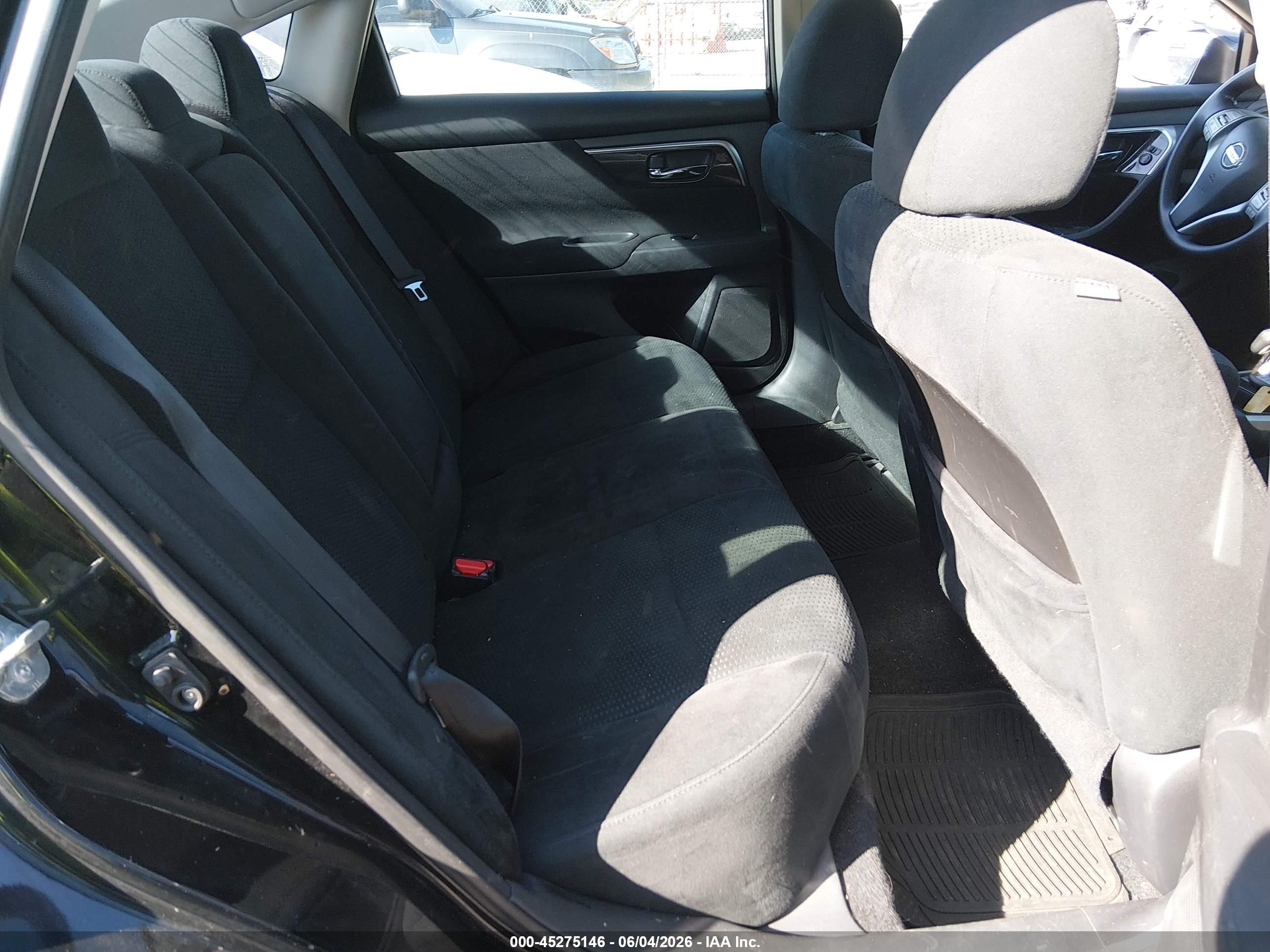 2014 Nissan Altima 2.5 S Black vin: 1N4AL3APXEN229133