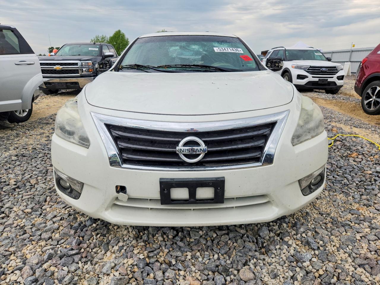 2014 Nissan Altima 2.5 Sl White vin: 1N4AL3APXEN233084