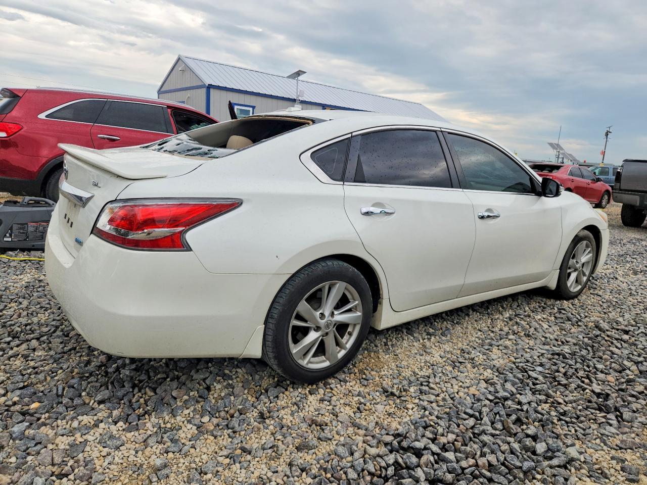 2014 Nissan Altima 2.5 Sl White vin: 1N4AL3APXEN233084