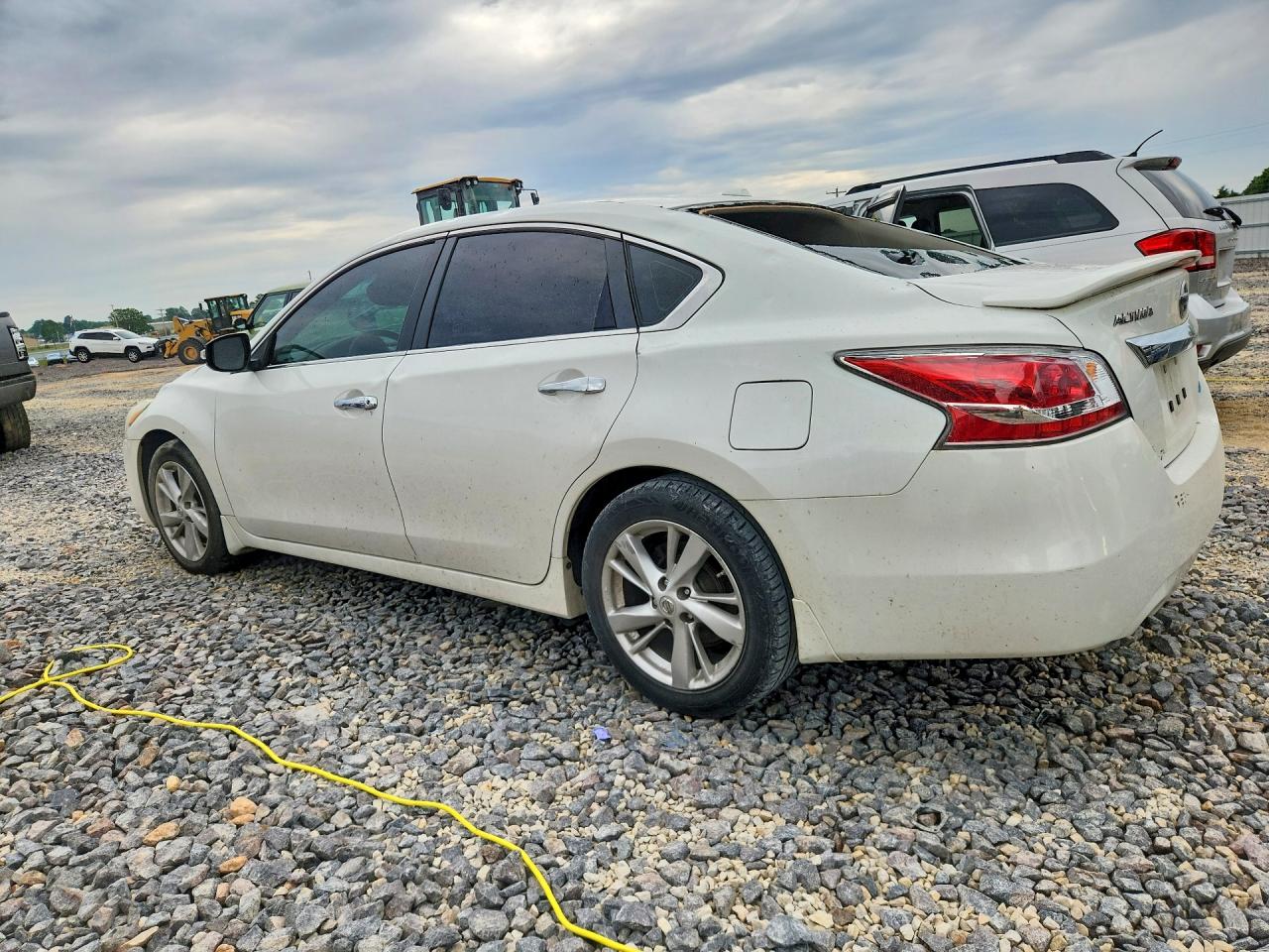 2014 Nissan Altima 2.5 Sl White vin: 1N4AL3APXEN233084