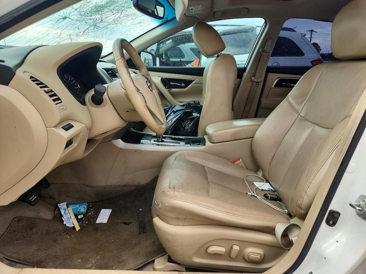 2014 Nissan Altima 2.5 Sl White vin: 1N4AL3APXEN233084