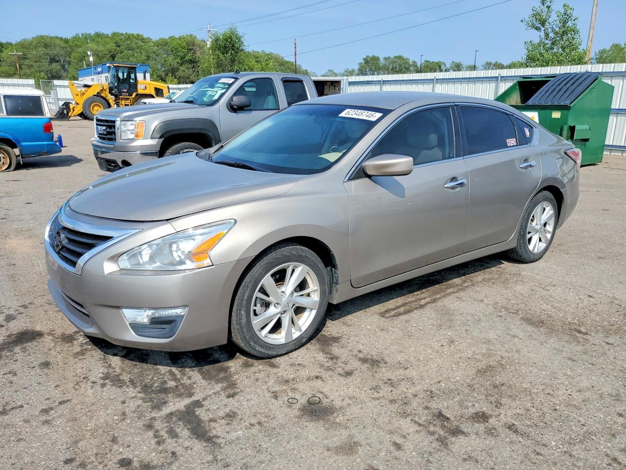 2014 Nissan Altima 2.5 Sv Tan vin: 1N4AL3APXEN245073