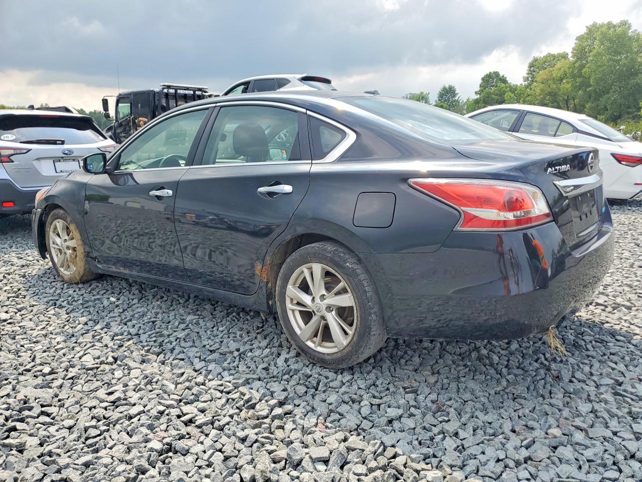 2014 Nissan Altima 2.5 Sv Черный vin: 1N4AL3APXEN248846