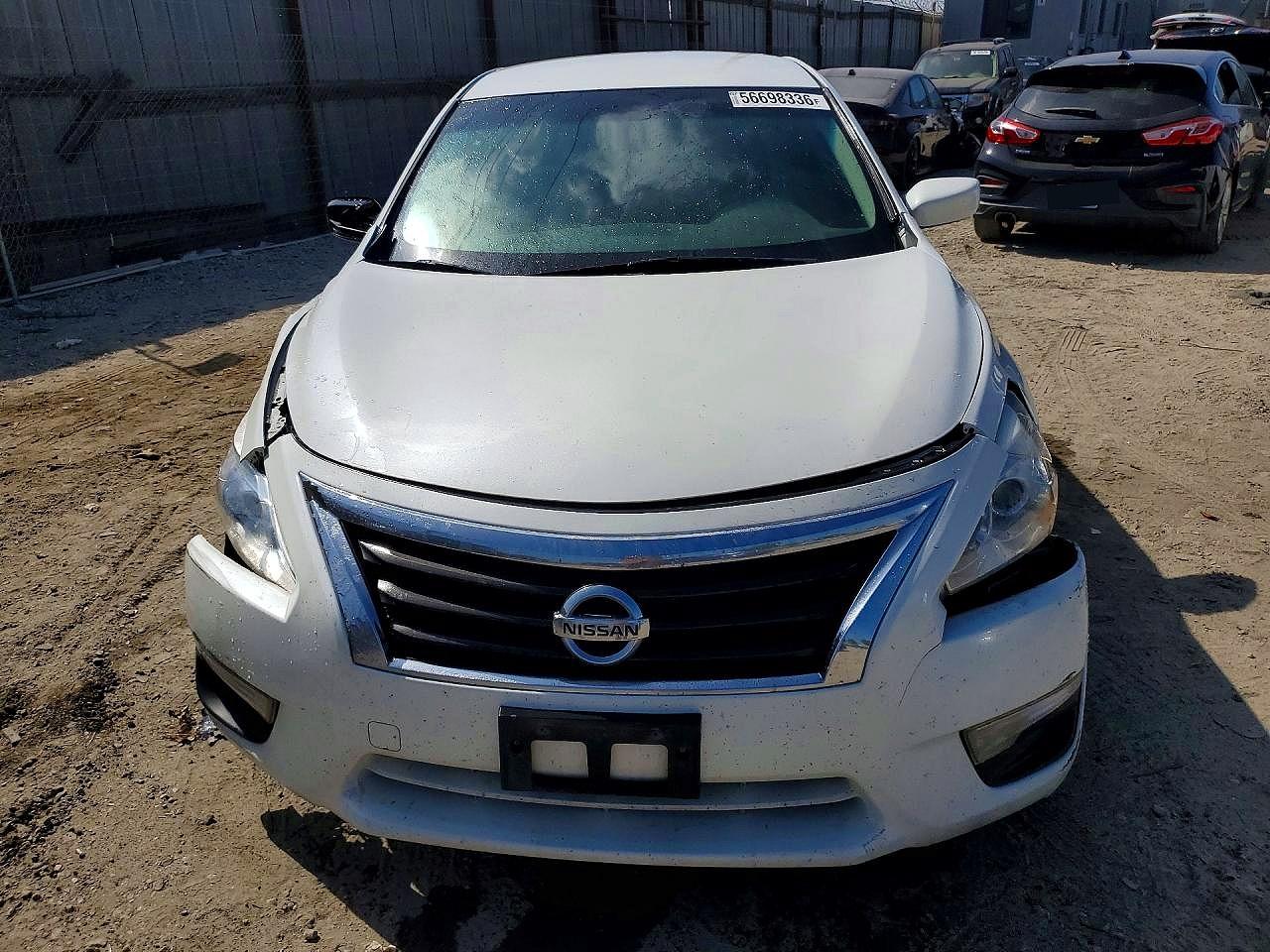 2014 Nissan Altima 2.5 Sv White vin: 1N4AL3APXEN253058
