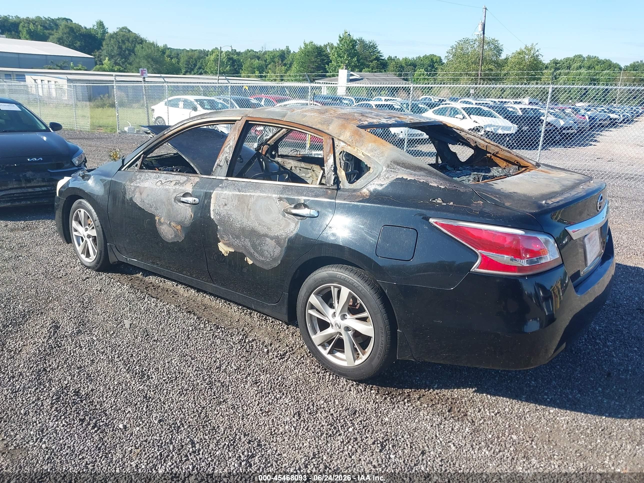 2014 Nissan Altima 2.5 Sl Black vin: 1N4AL3APXEN330978