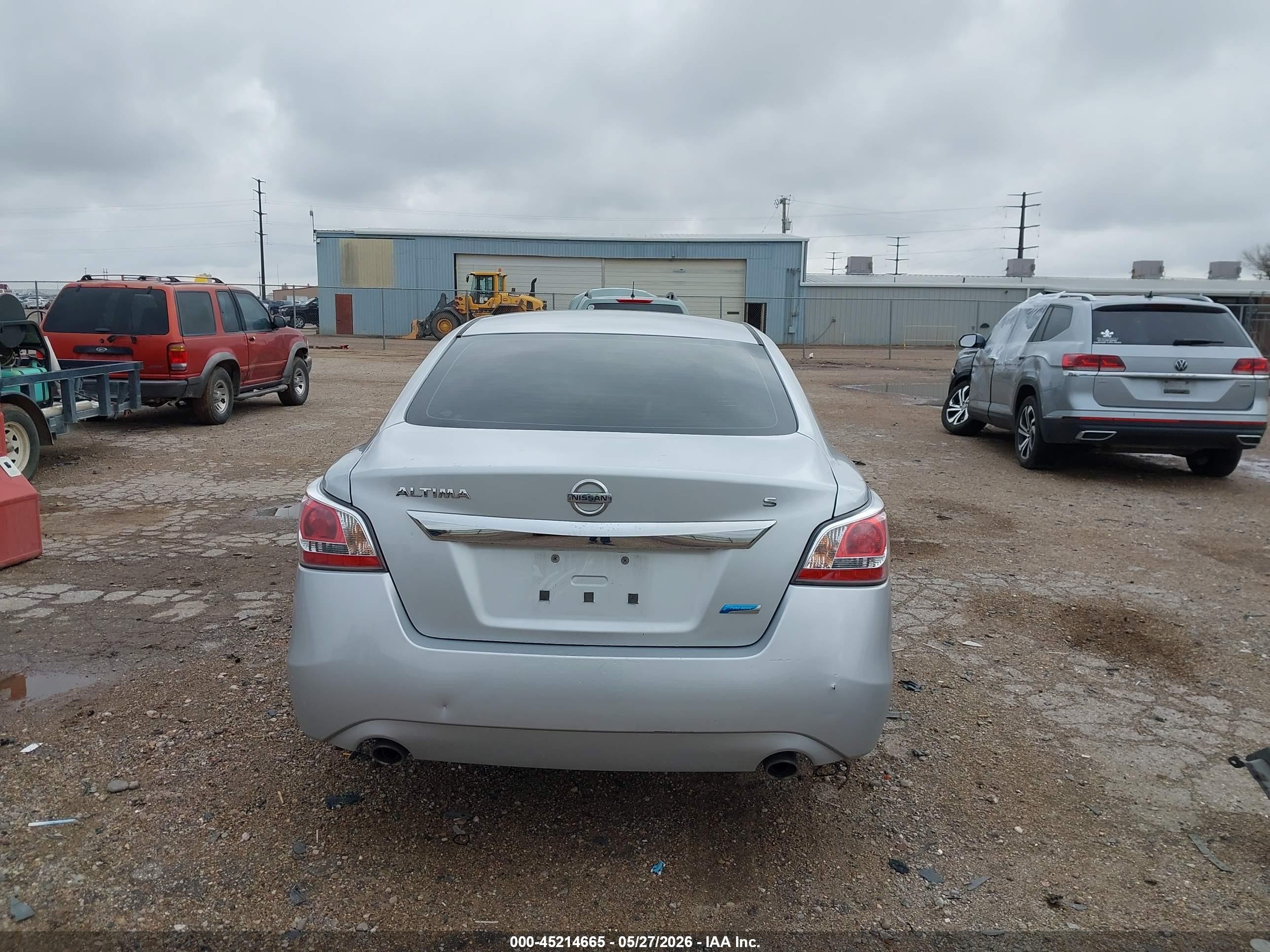 2014 Nissan Altima 2.5 S Silver vin: 1N4AL3APXEN333105