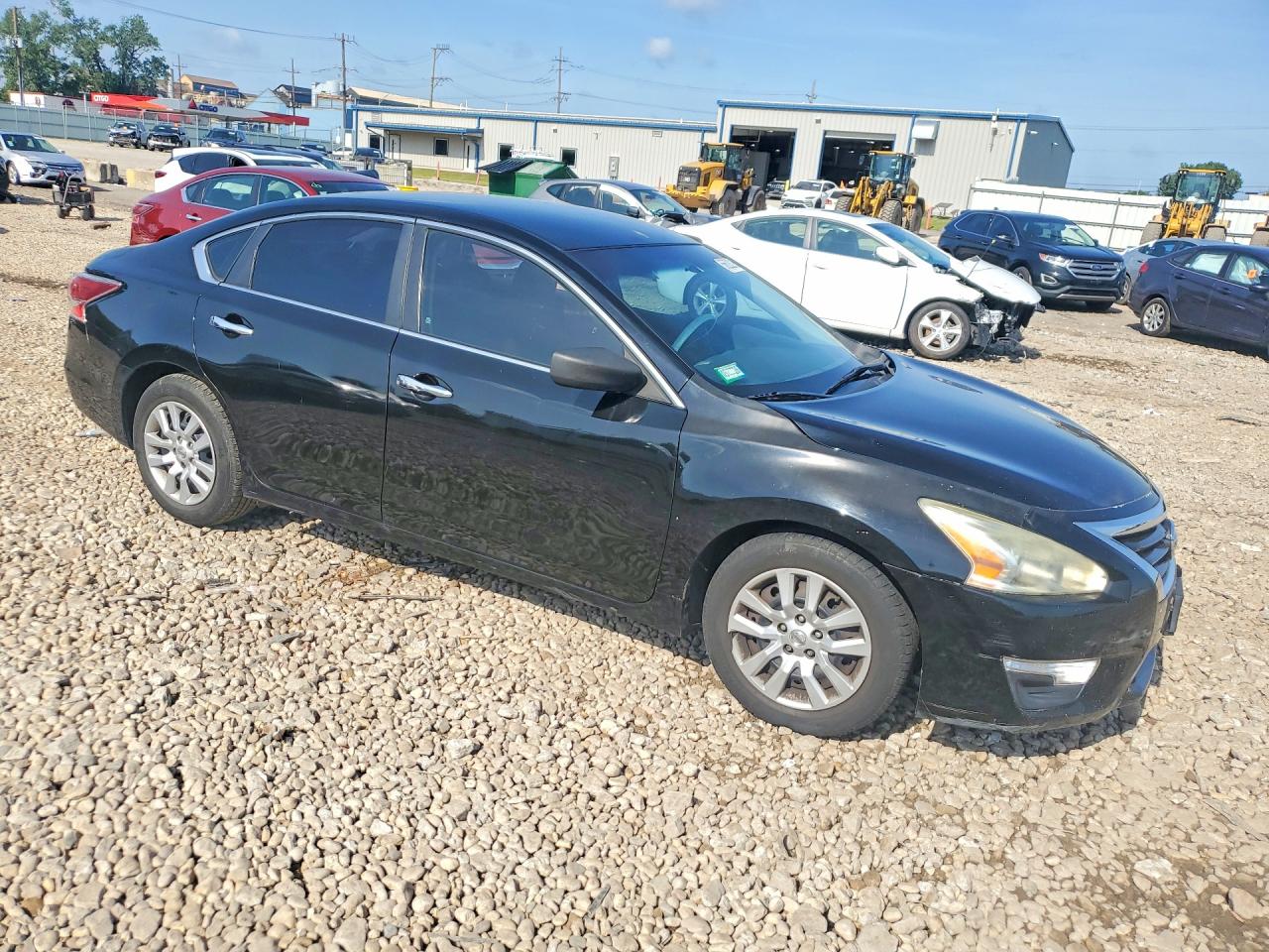 2014 Nissan Altima 2.5 S Black vin: 1N4AL3APXEN340698