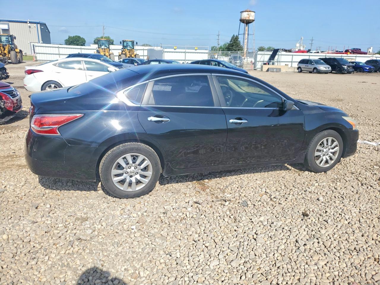 2014 Nissan Altima 2.5 S Black vin: 1N4AL3APXEN340698
