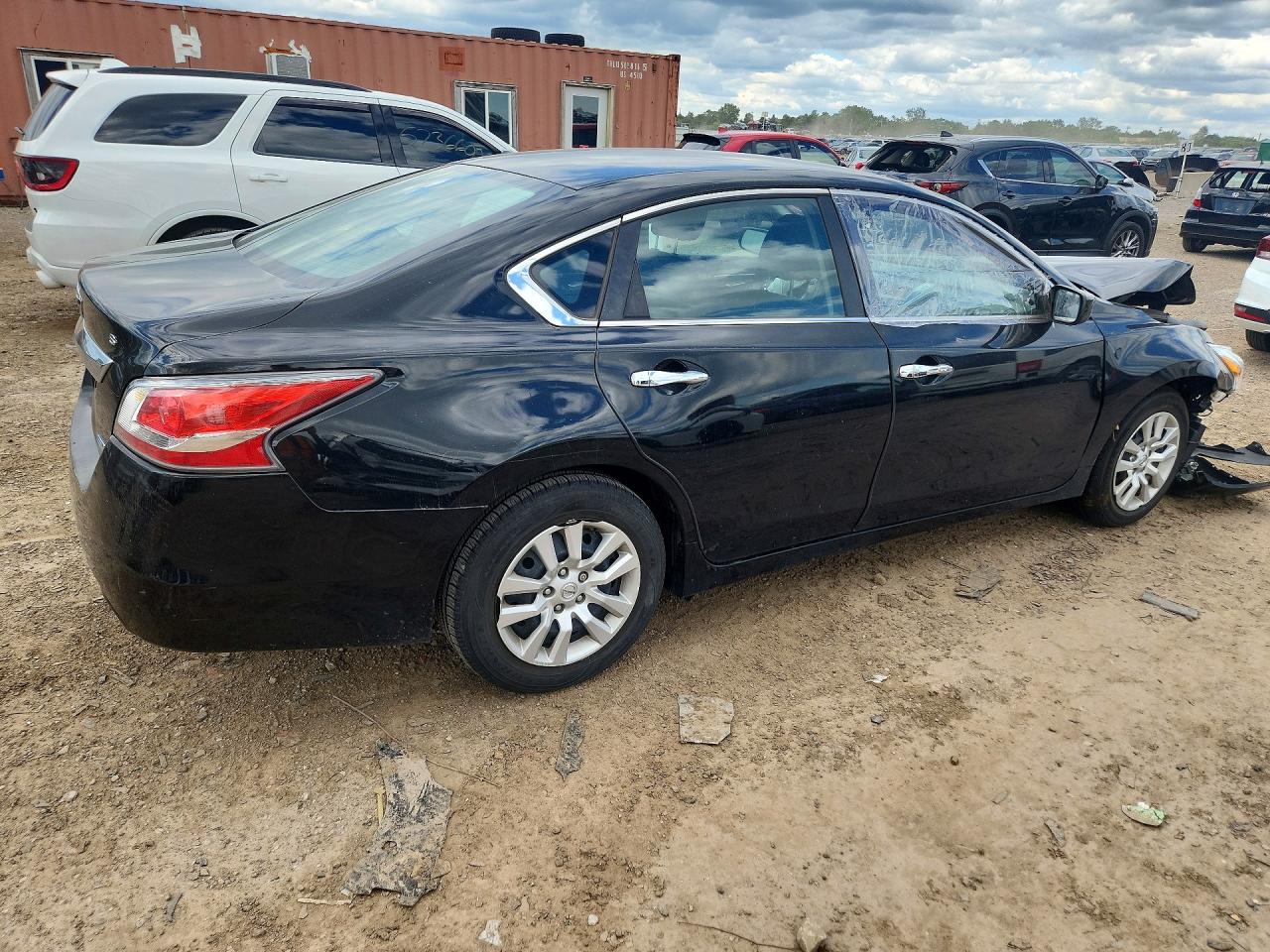2014 Nissan Altima 2.5 S Black vin: 1N4AL3APXEN340779