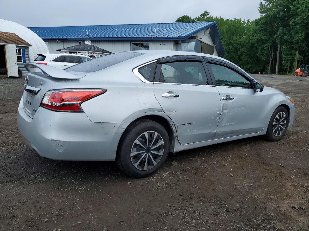 2014 Nissan Altima 2.5 S Silver vin: 1N4AL3APXEN350602