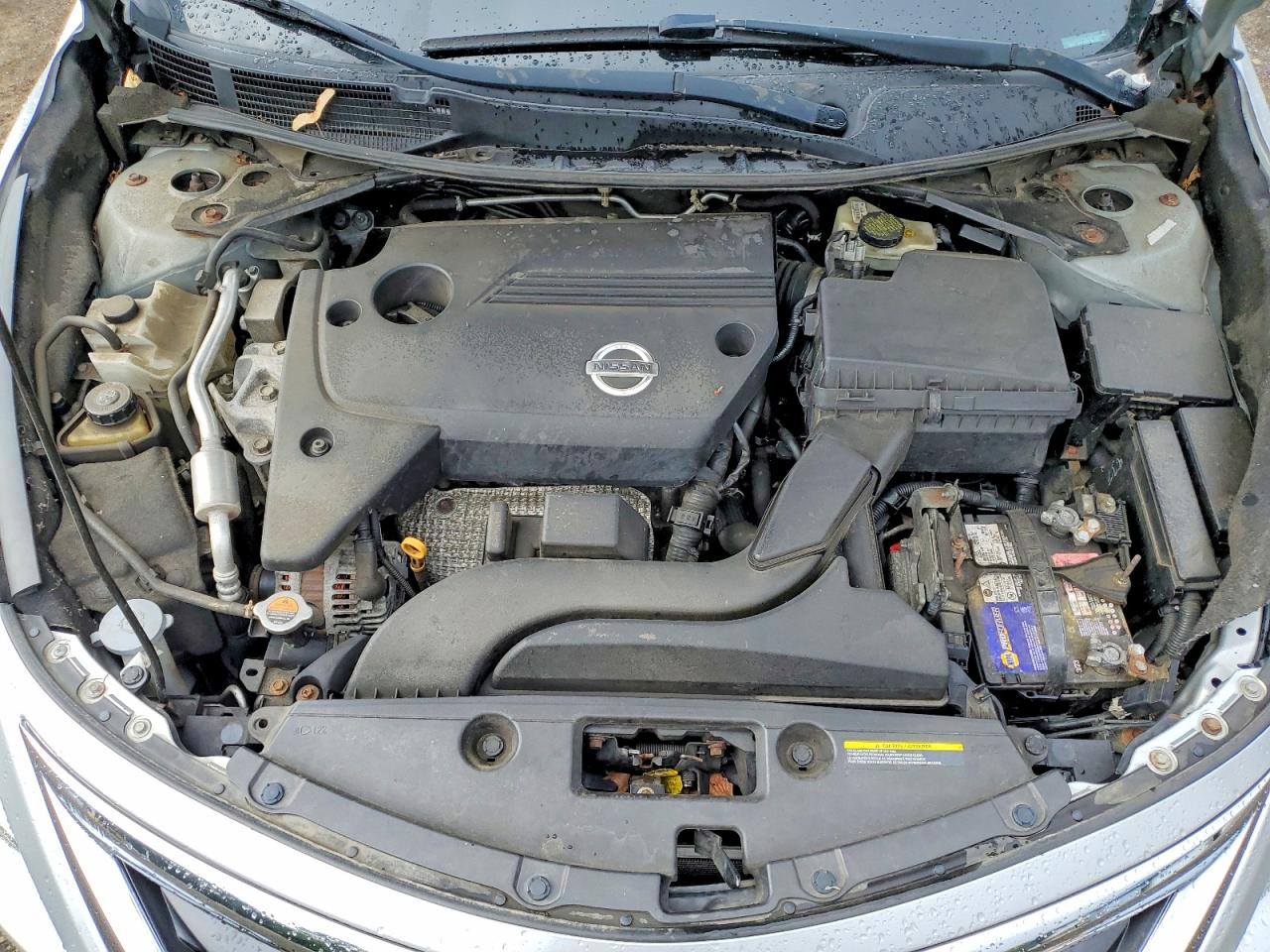 2014 Nissan Altima 2.5 S Silver vin: 1N4AL3APXEN350602