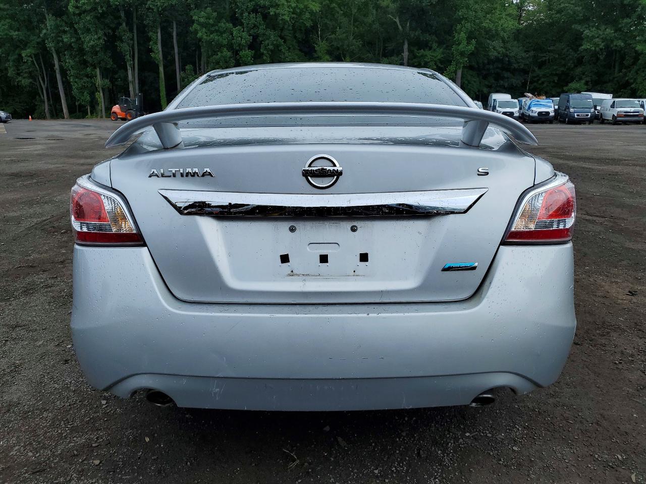 2014 Nissan Altima 2.5 S Silver vin: 1N4AL3APXEN350602