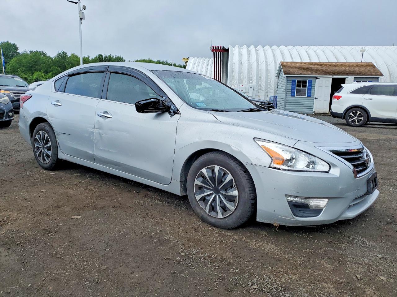 2014 Nissan Altima 2.5 S Silver vin: 1N4AL3APXEN350602