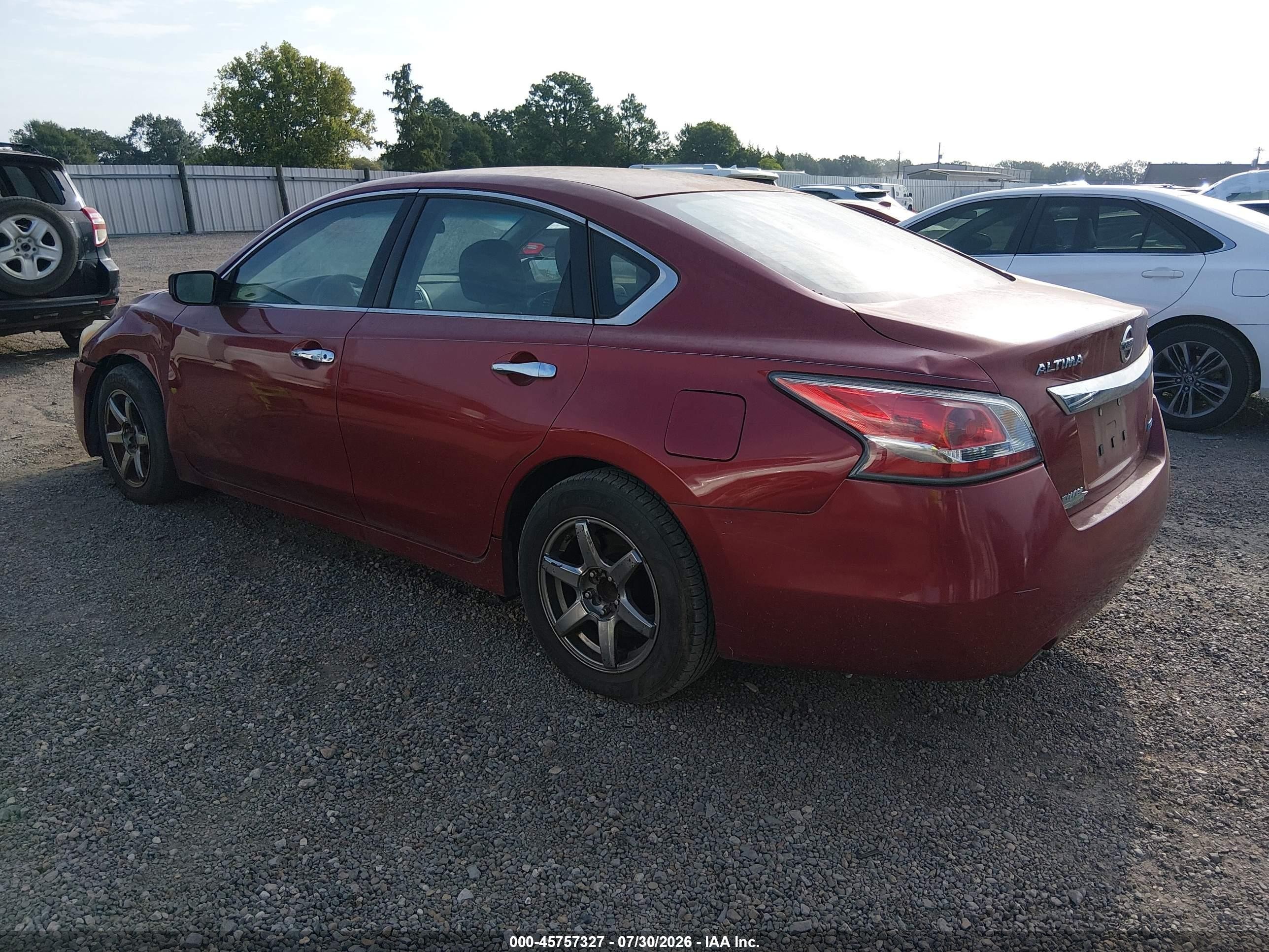 2014 Nissan Altima 2.5/2.5 S/2.5 Sl/2.5 Sv Red vin: 1N4AL3APXEN351023