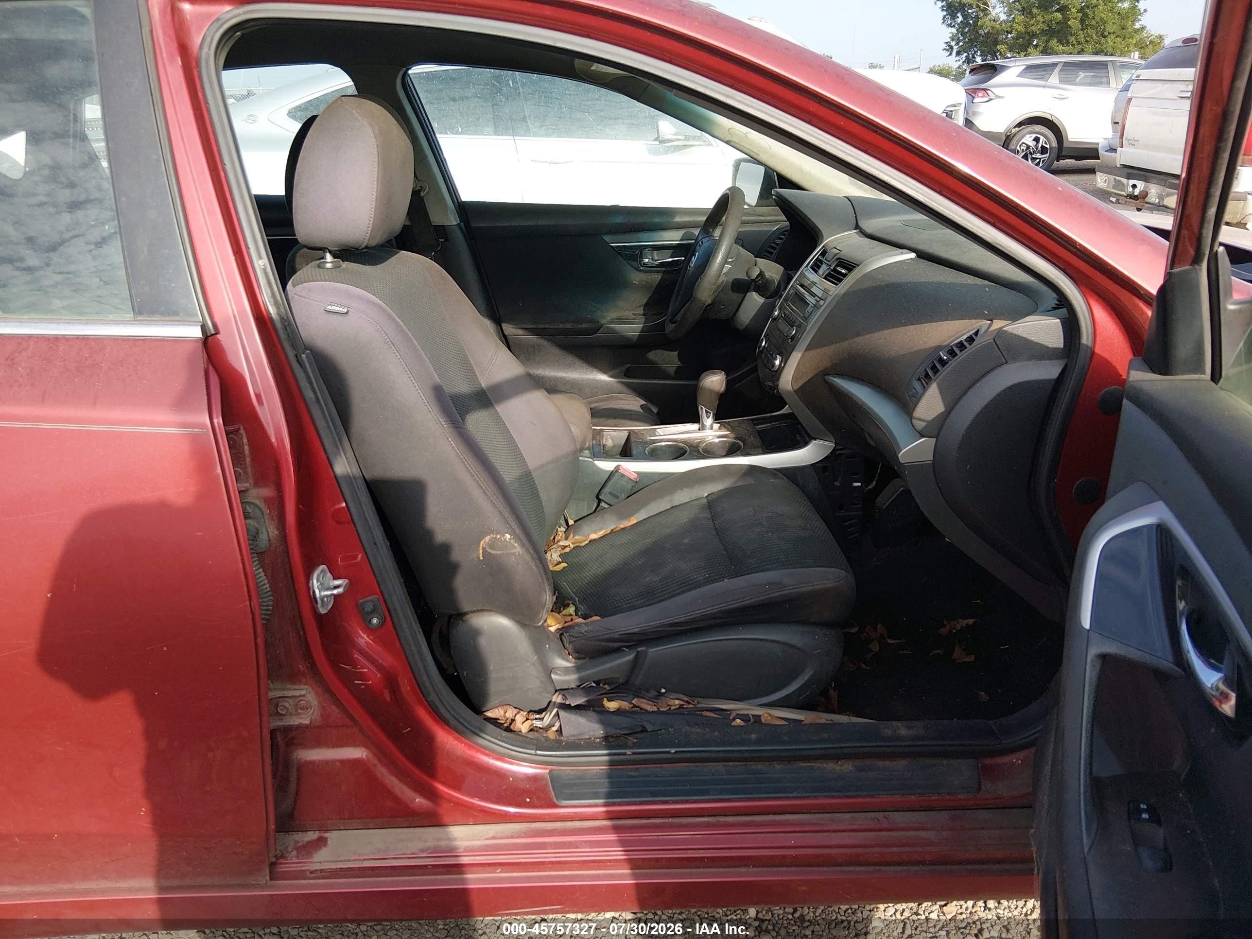 2014 Nissan Altima 2.5/2.5 S/2.5 Sl/2.5 Sv Red vin: 1N4AL3APXEN351023