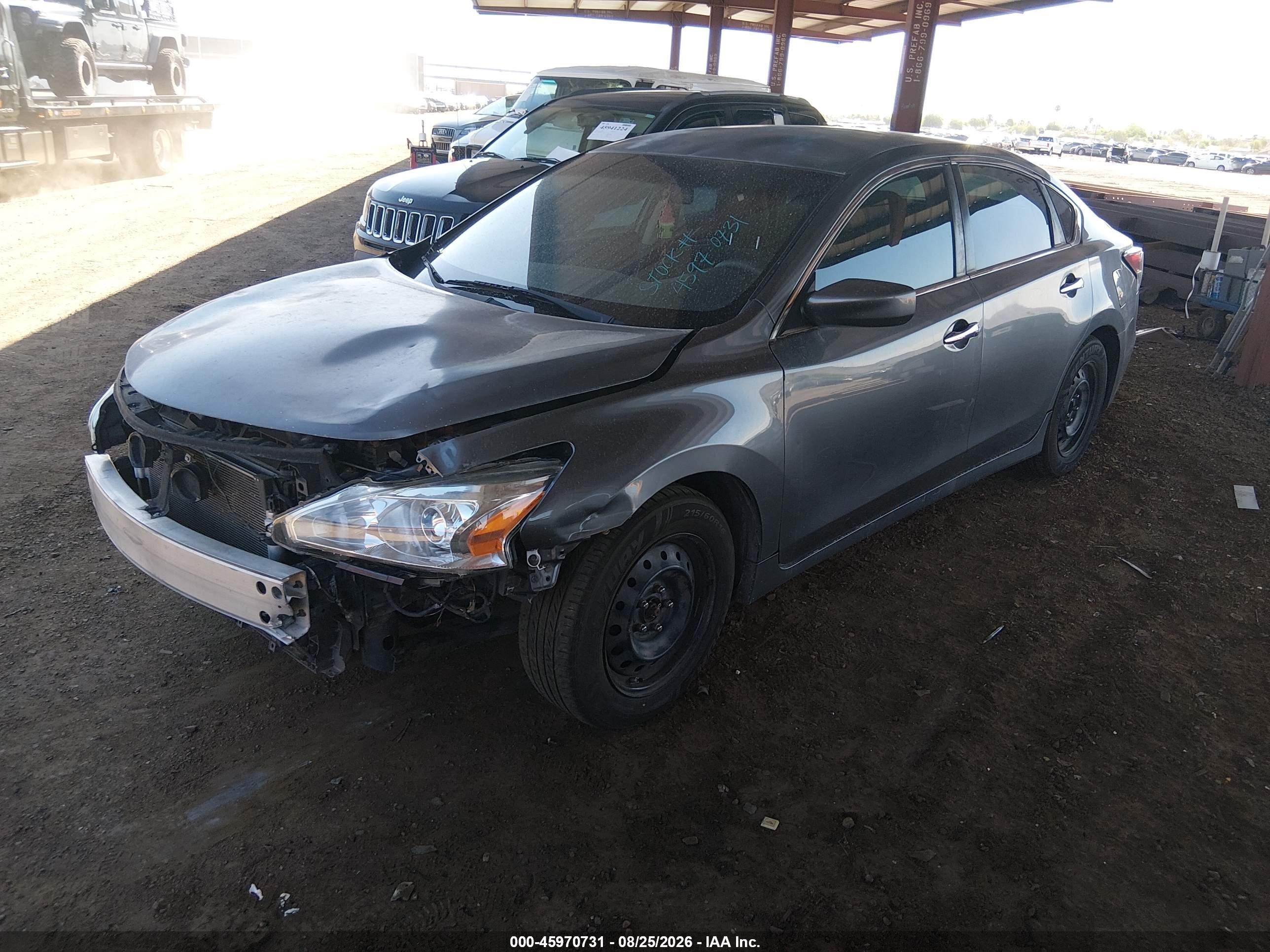2014 Nissan Altima 2.5 S Gray vin: 1N4AL3APXEN359557