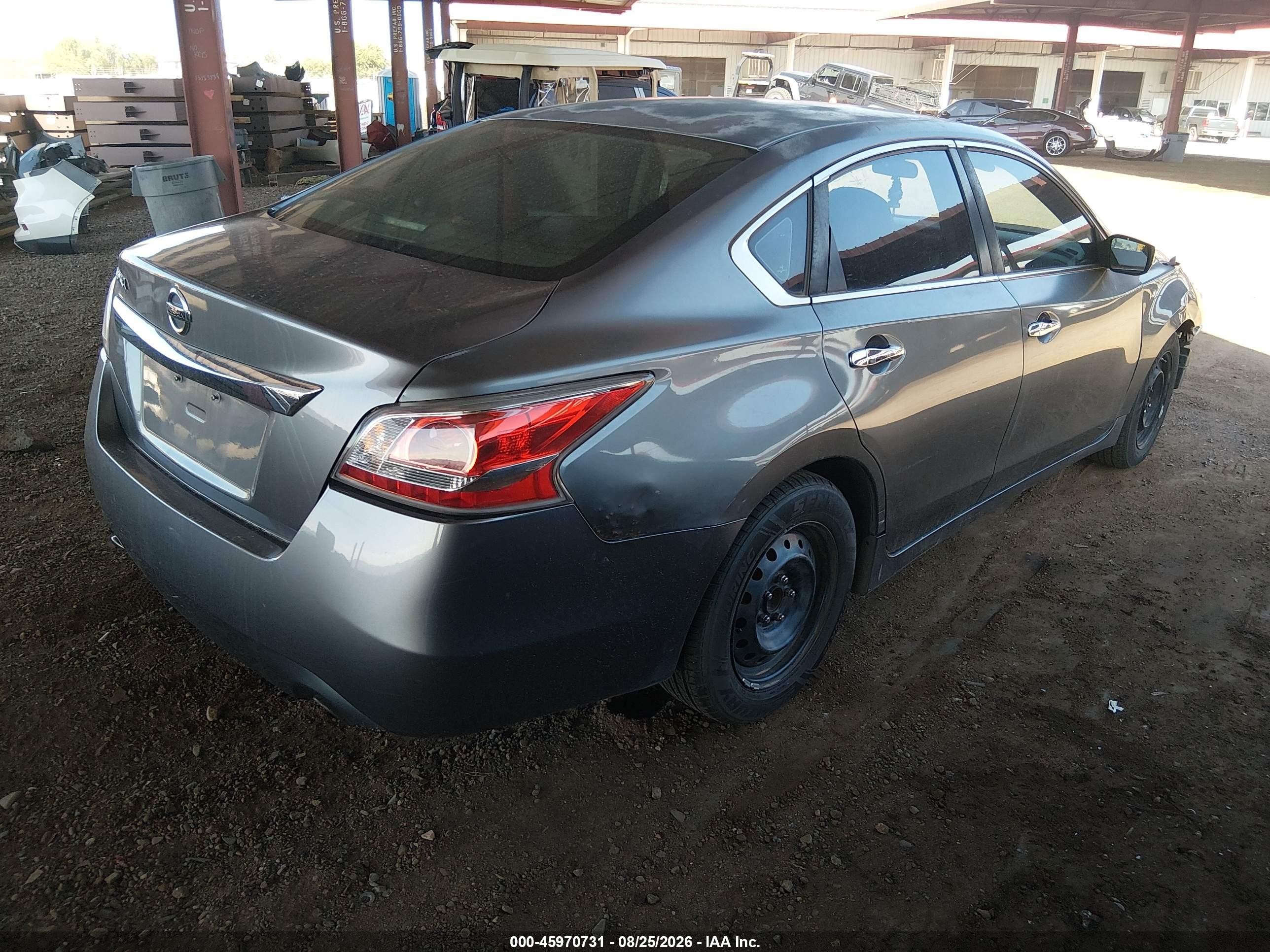 2014 Nissan Altima 2.5 S Gray vin: 1N4AL3APXEN359557