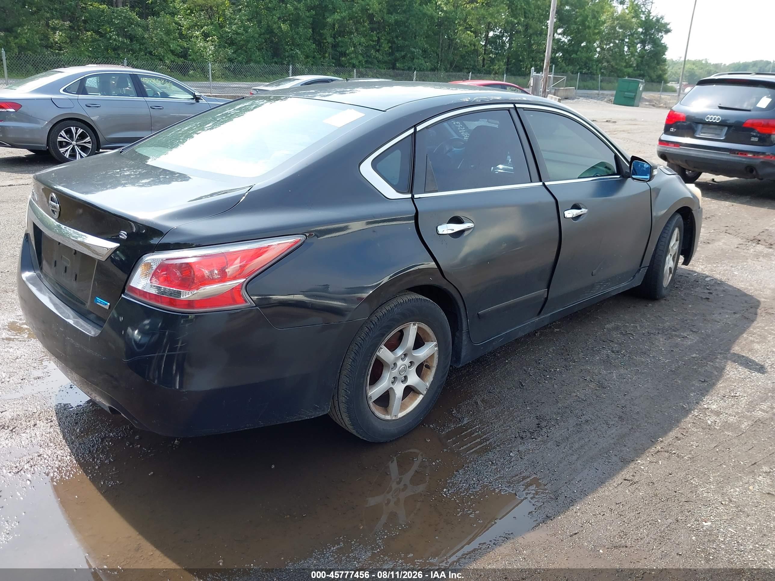 2014 Nissan Altima 2.5/2.5 S/2.5 Sl/2.5 Sv Black vin: 1N4AL3APXEN373510