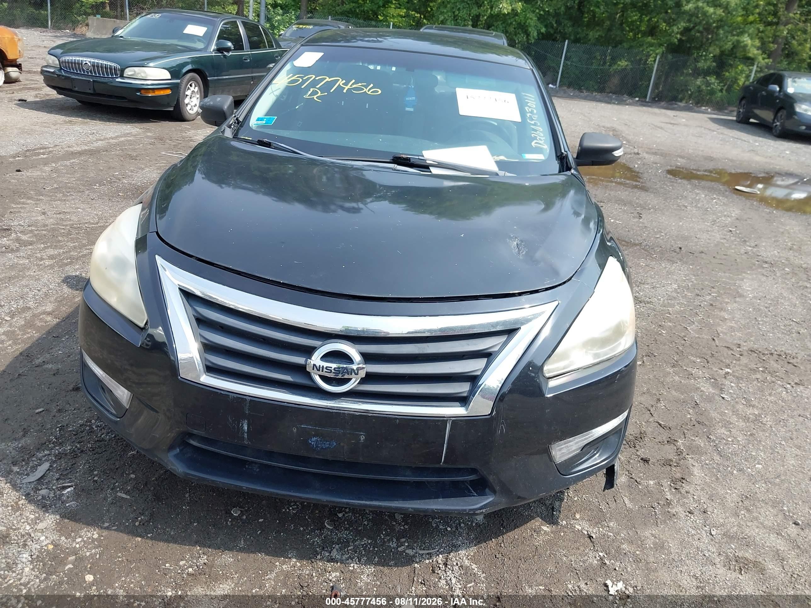 2014 Nissan Altima 2.5/2.5 S/2.5 Sl/2.5 Sv Black vin: 1N4AL3APXEN373510