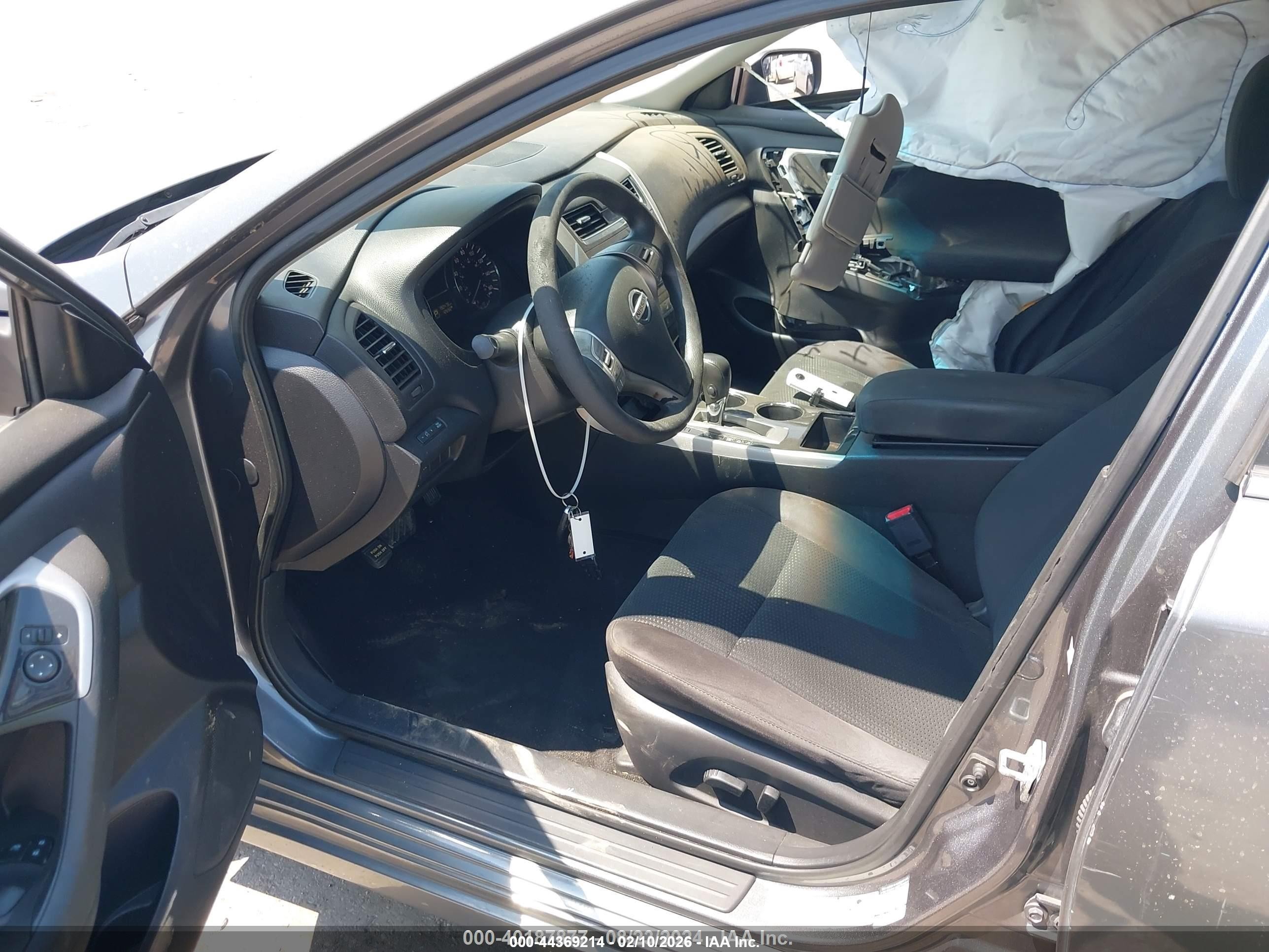 2014 Nissan Altima 2.5 S Black vin: 1N4AL3APXEN384961