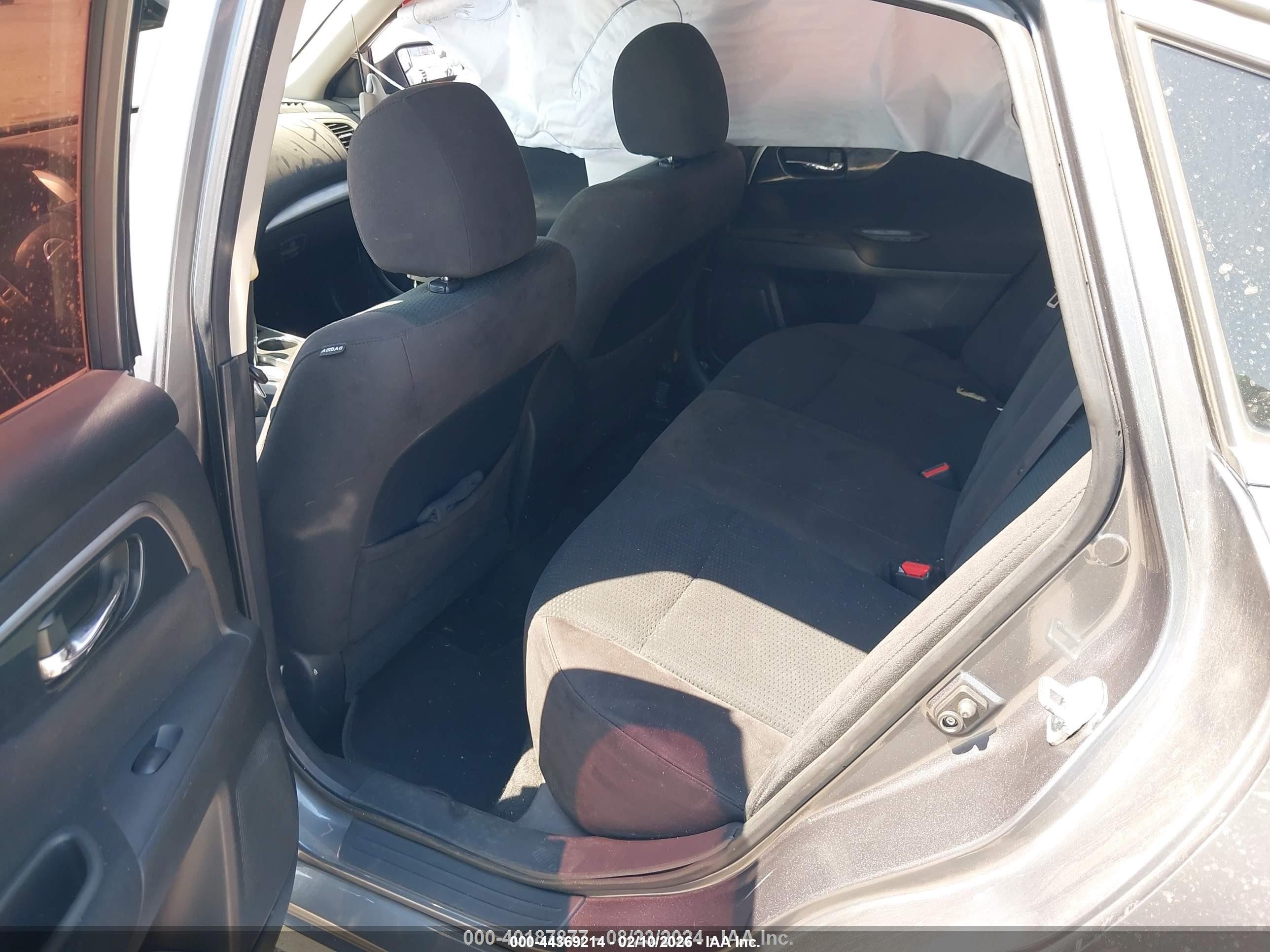 2014 Nissan Altima 2.5 S Black vin: 1N4AL3APXEN384961