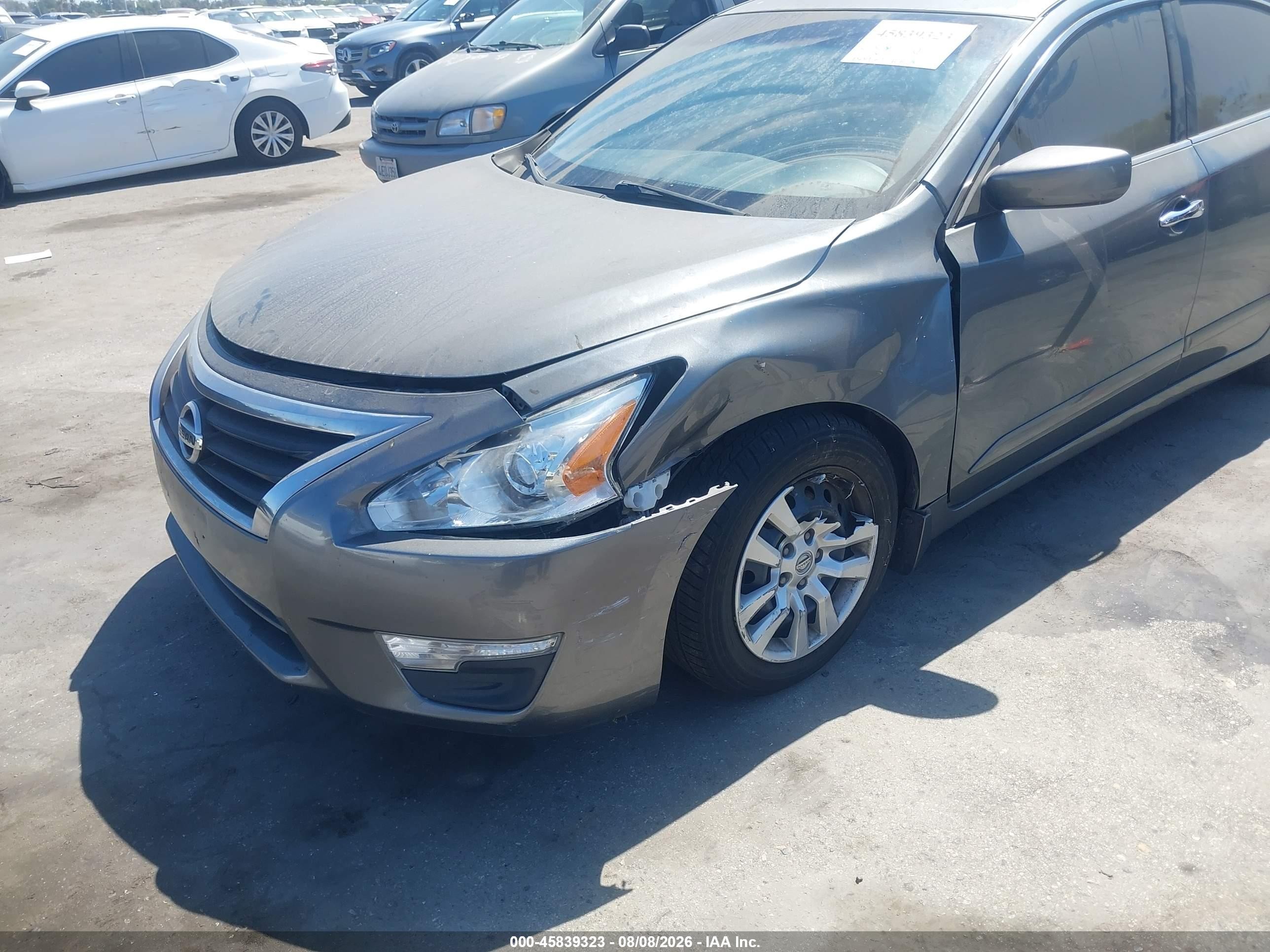 2014 Nissan Altima 2.5 S Gray vin: 1N4AL3APXEN385169