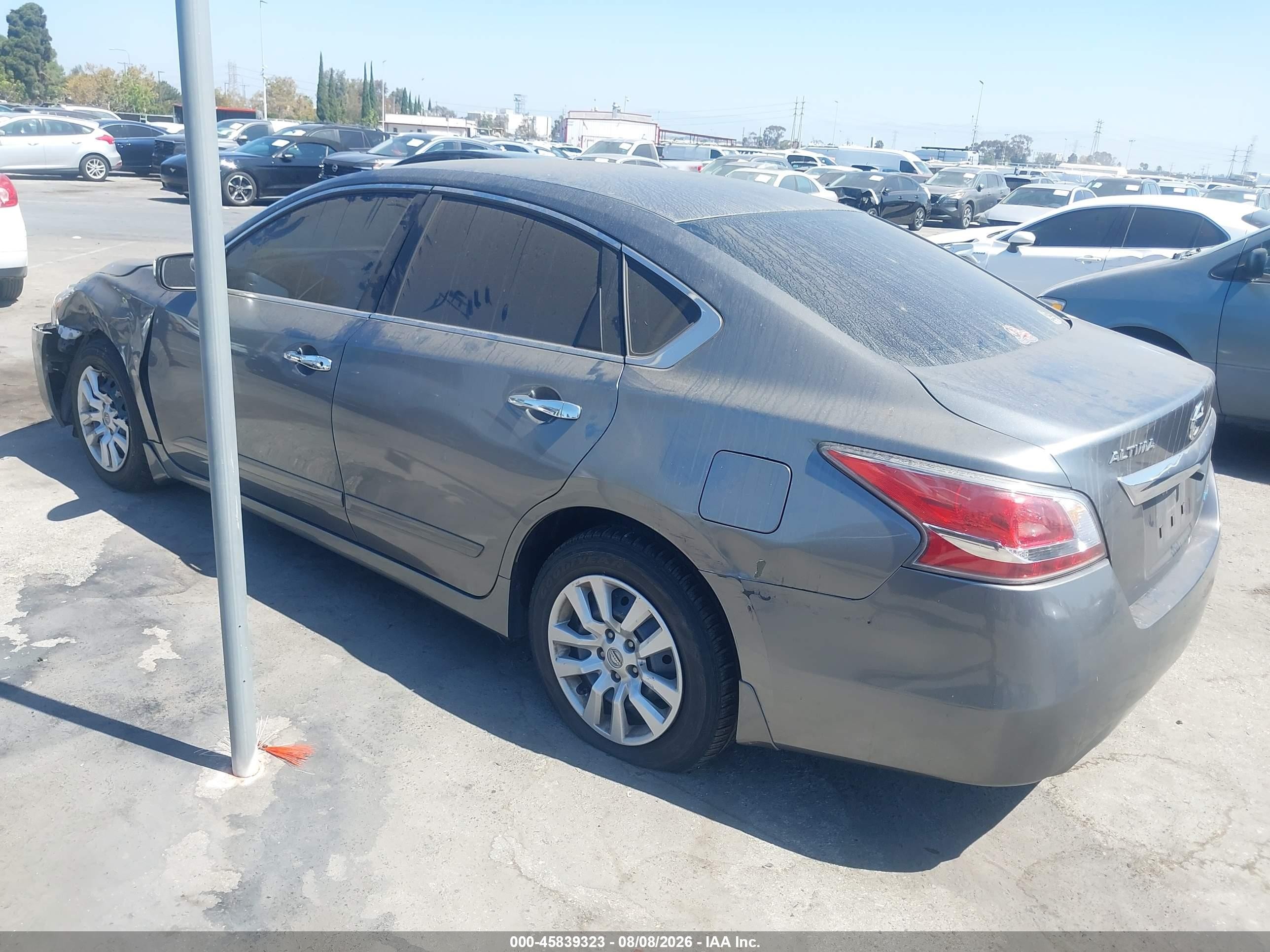 2014 Nissan Altima 2.5 S Gray vin: 1N4AL3APXEN385169