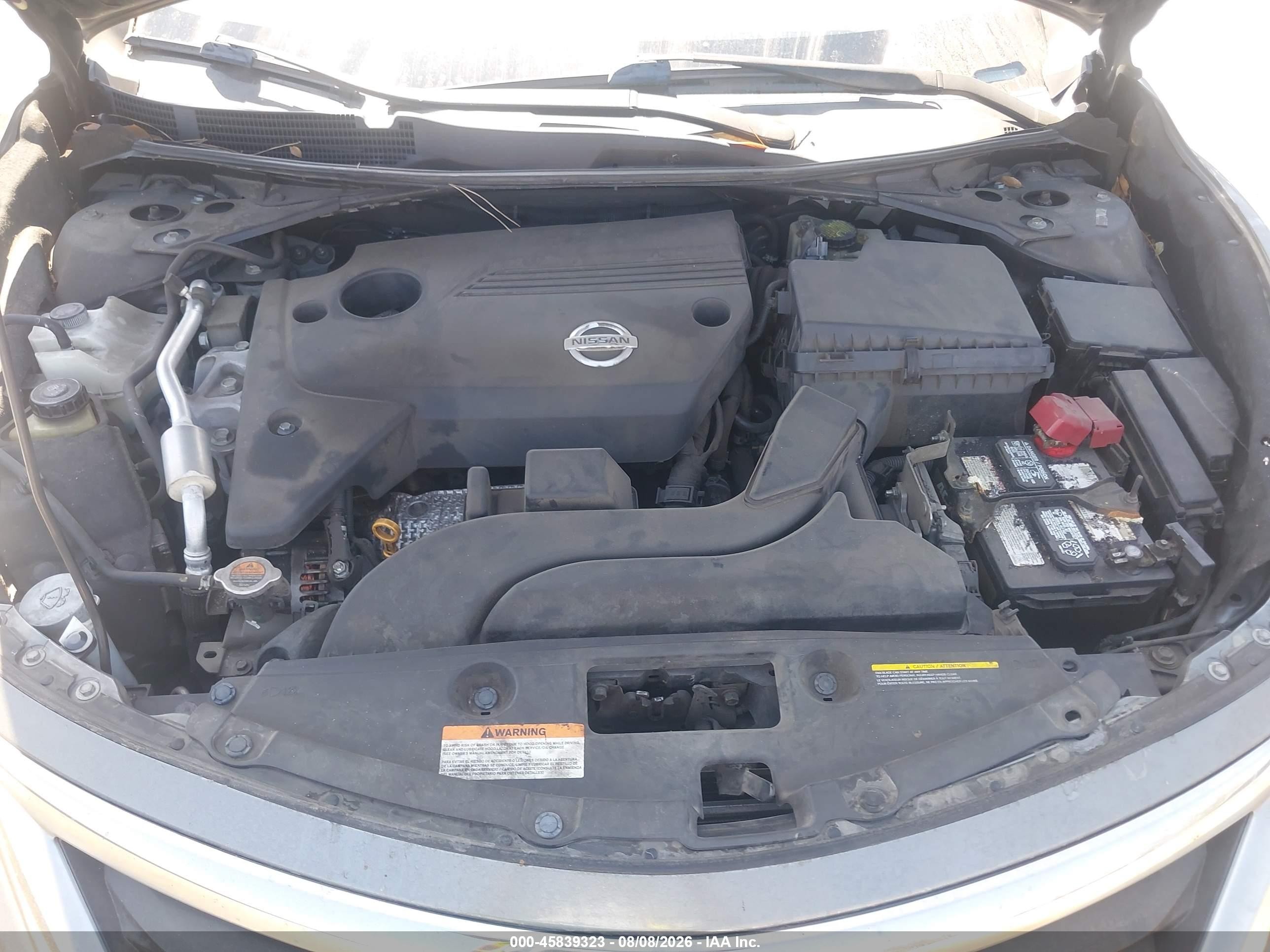 2014 Nissan Altima 2.5 S Gray vin: 1N4AL3APXEN385169