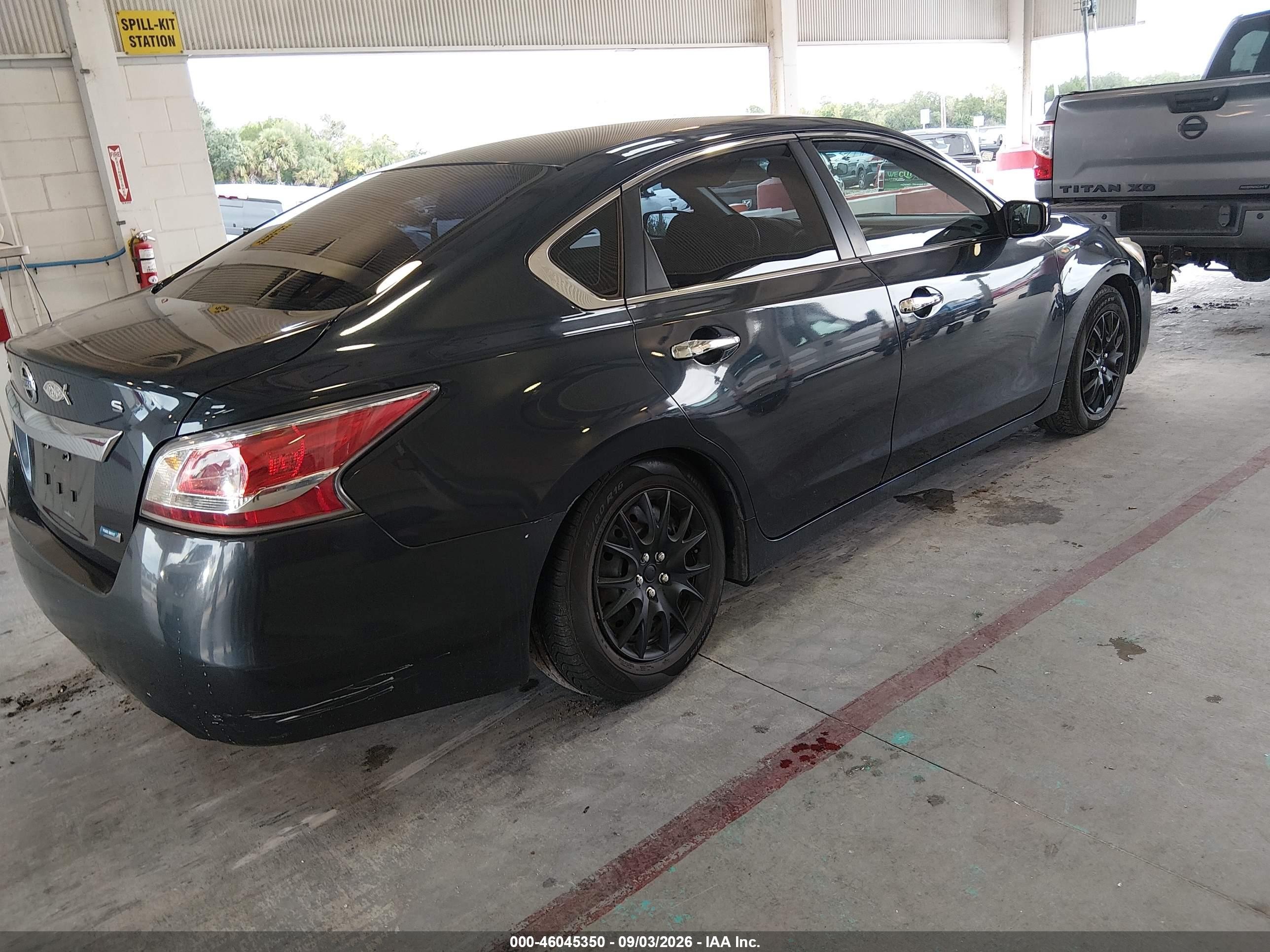 2014 Nissan Altima 2.5 S Серый vin: 1N4AL3APXEN385253