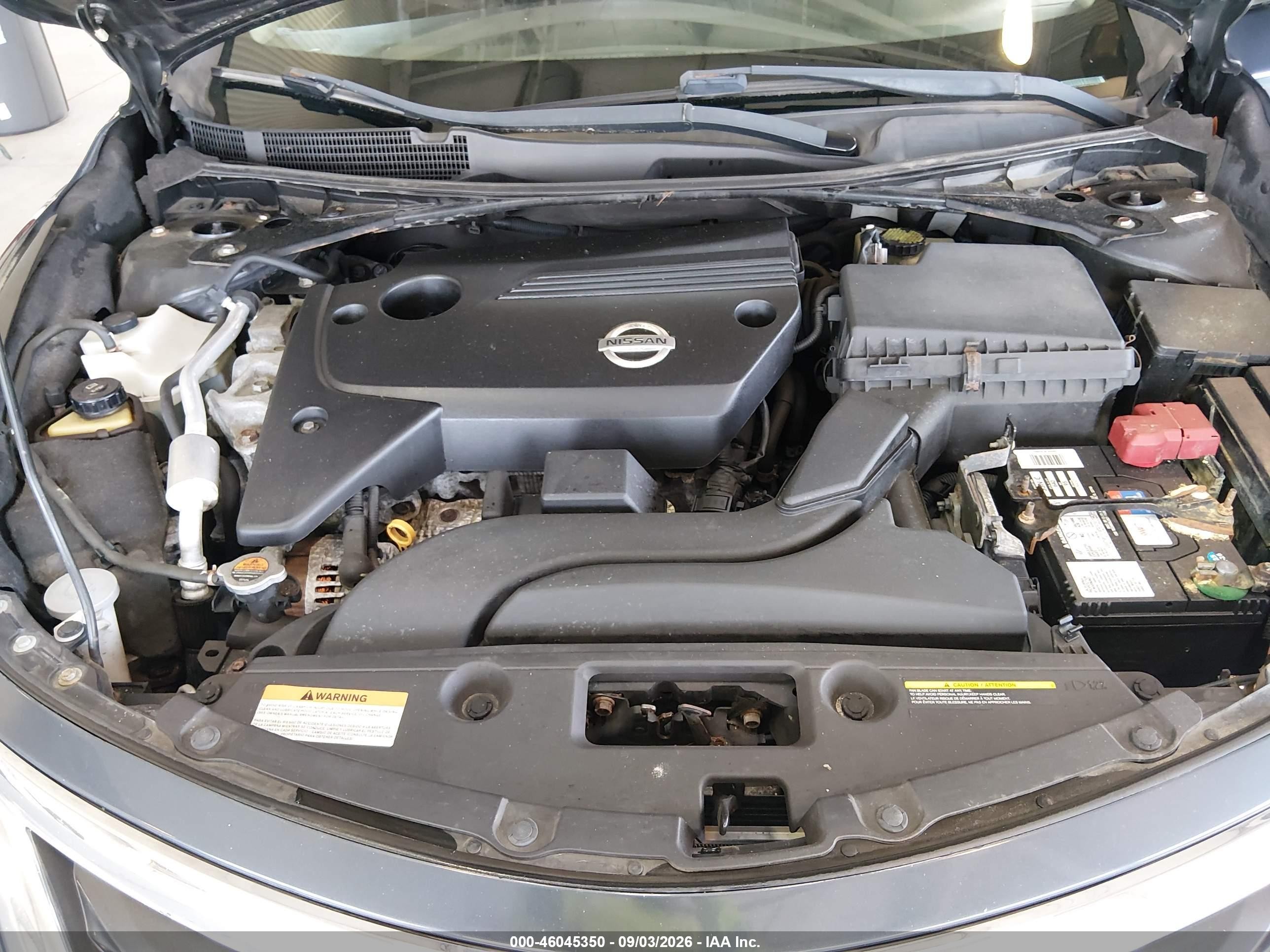 2014 Nissan Altima 2.5 S Серый vin: 1N4AL3APXEN385253