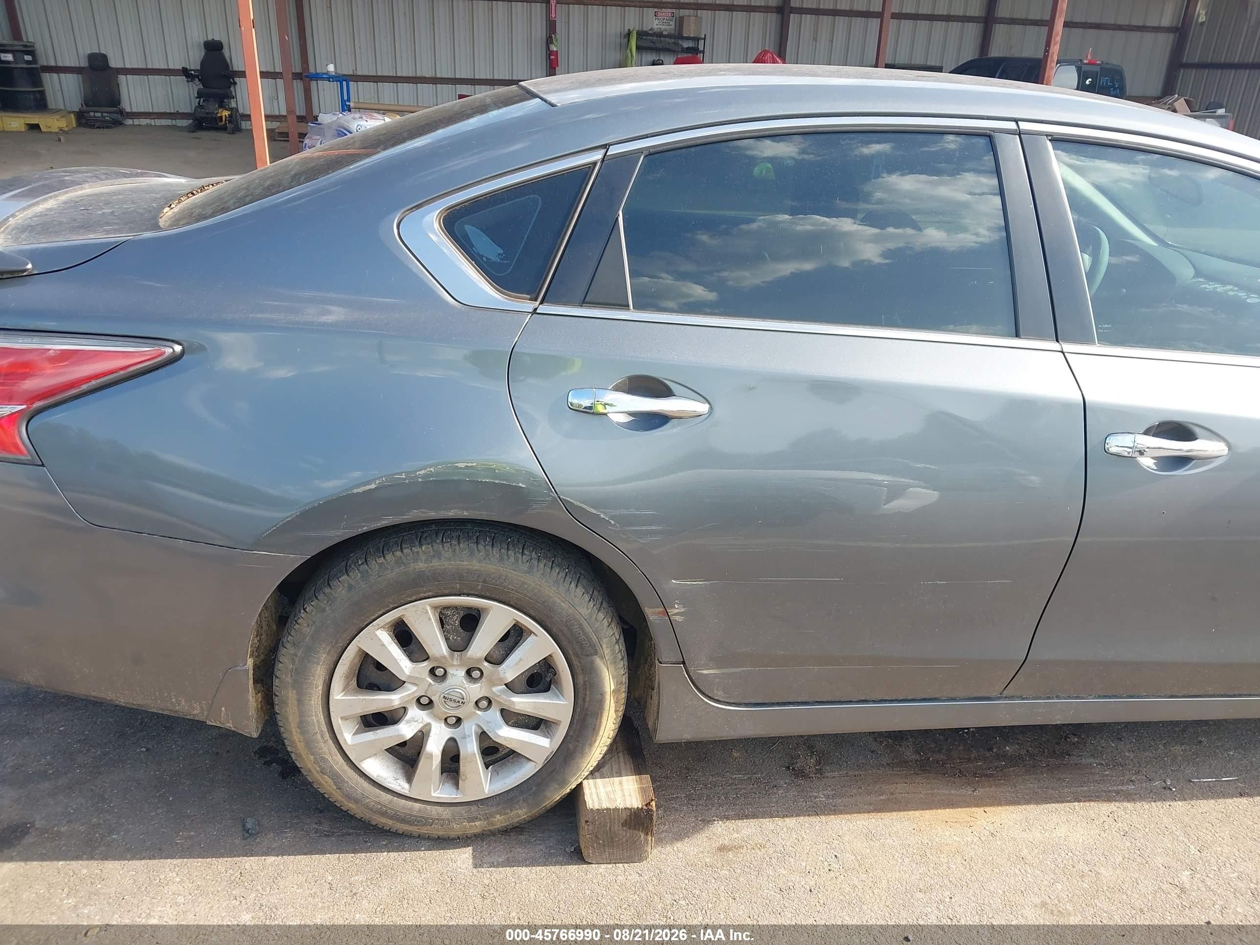 2014 Nissan Altima 2.5 S Gray vin: 1N4AL3APXEN389884