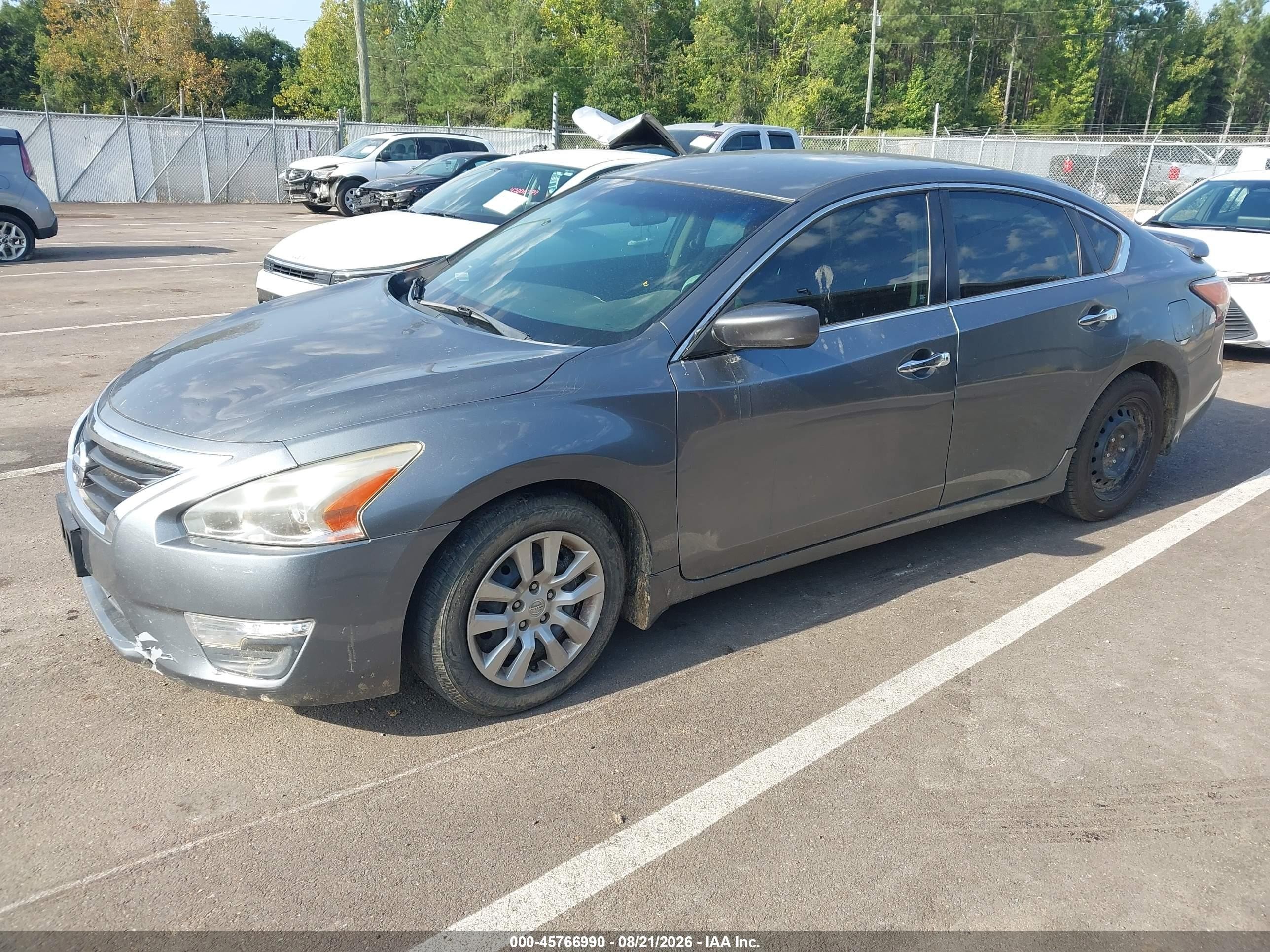 2014 Nissan Altima 2.5 S Gray vin: 1N4AL3APXEN389884