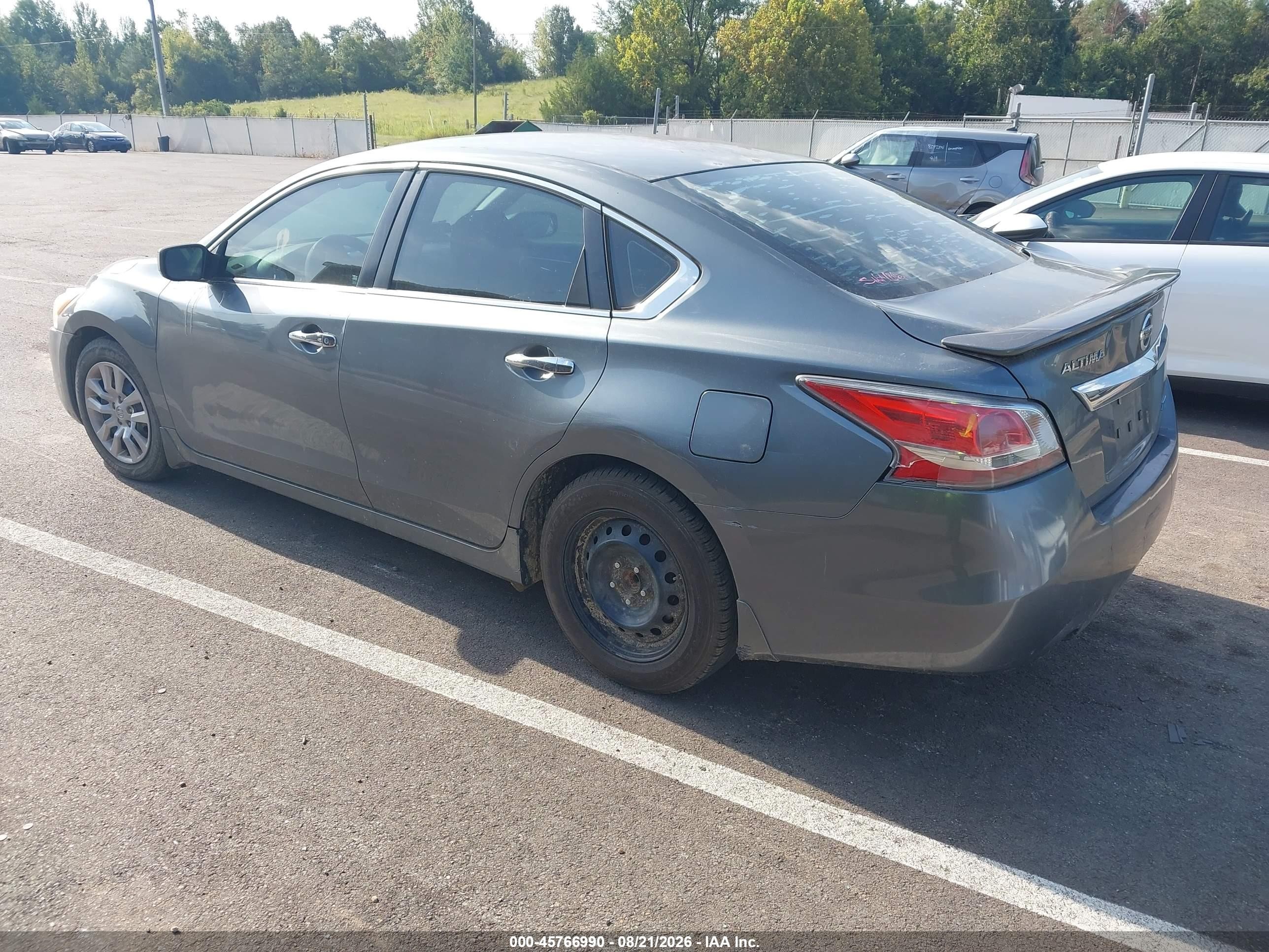 2014 Nissan Altima 2.5 S Gray vin: 1N4AL3APXEN389884