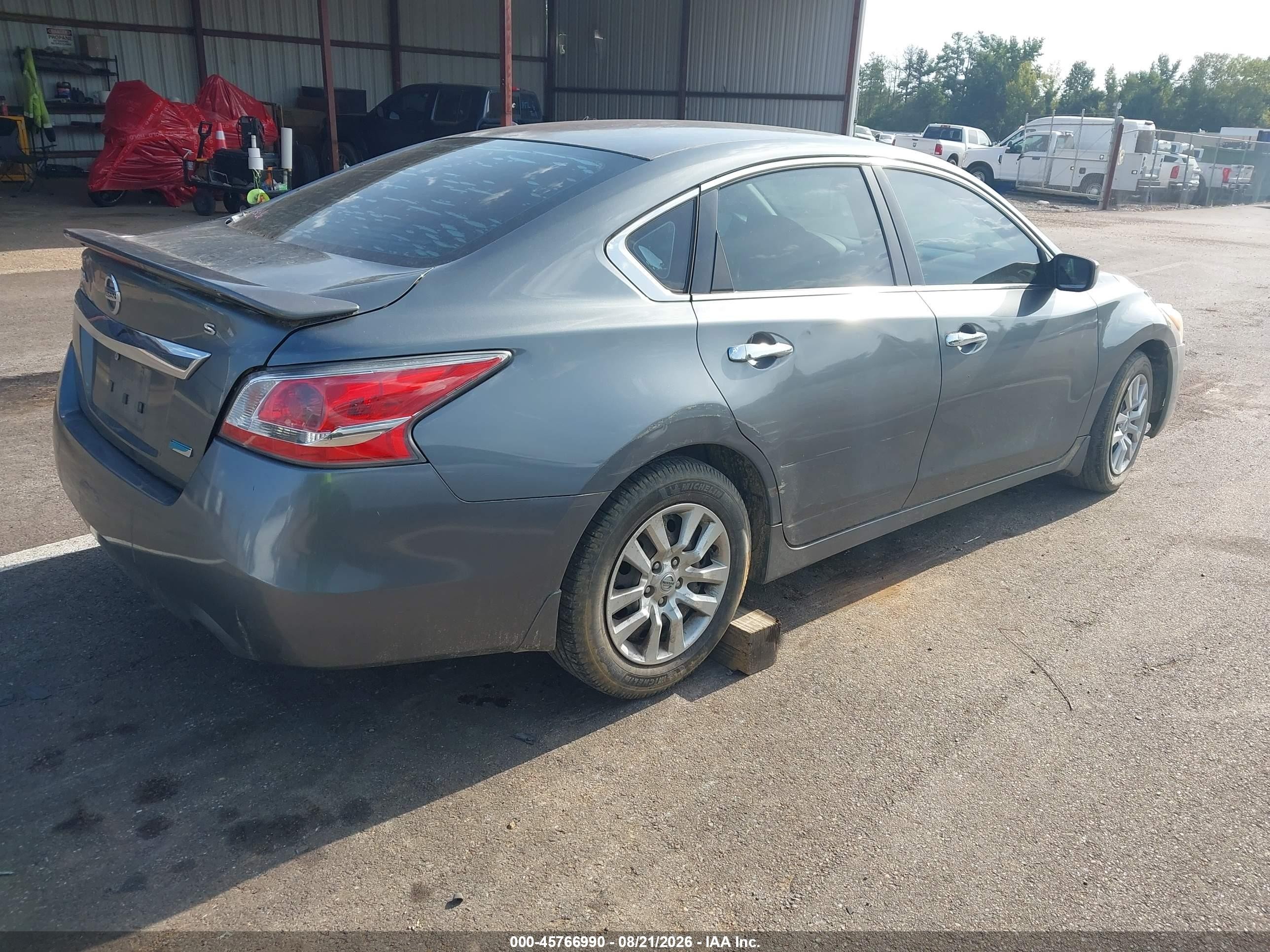 2014 Nissan Altima 2.5 S Gray vin: 1N4AL3APXEN389884