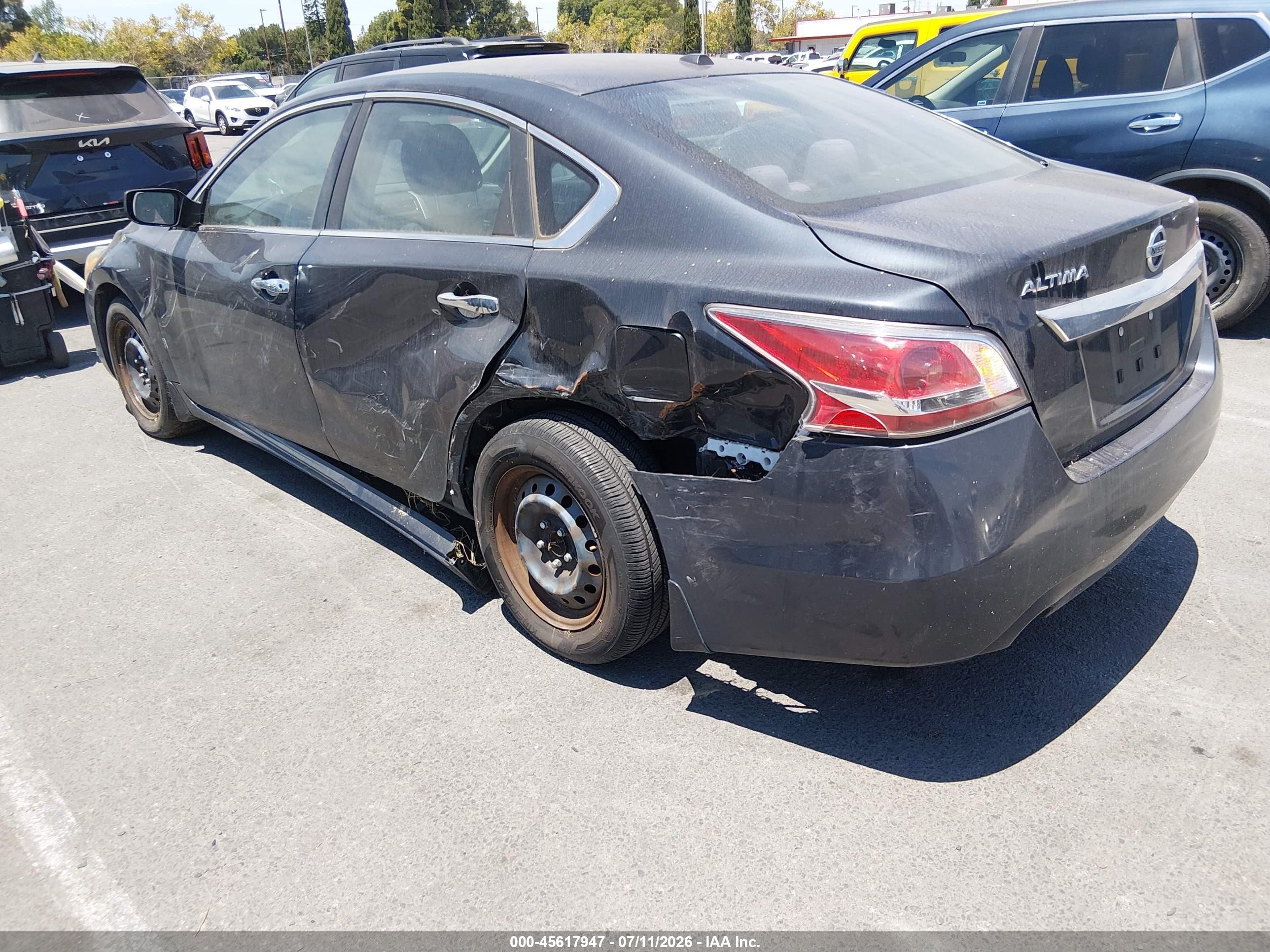 2015 Nissan Altima 2.5 S Синий vin: 1N4AL3APXFC104324