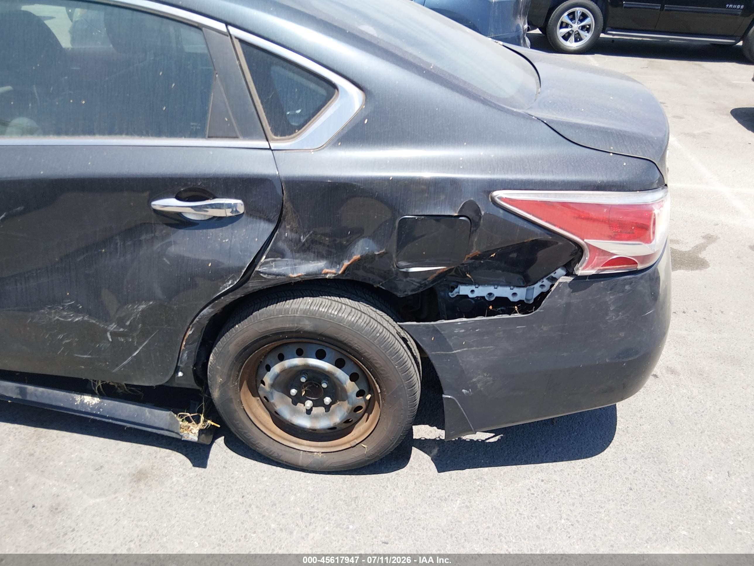 2015 Nissan Altima 2.5 S Синий vin: 1N4AL3APXFC104324