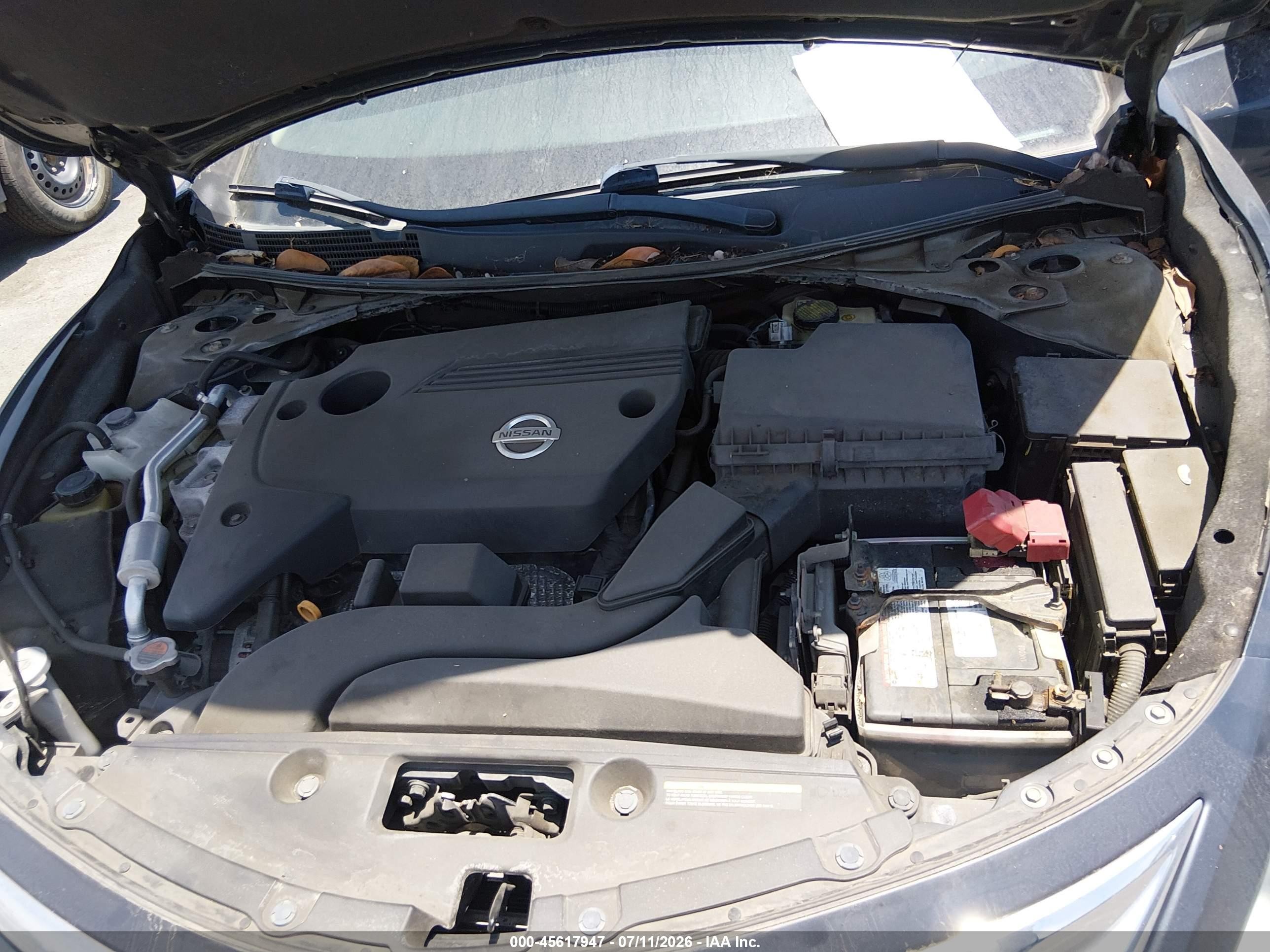 2015 Nissan Altima 2.5 S Синий vin: 1N4AL3APXFC104324